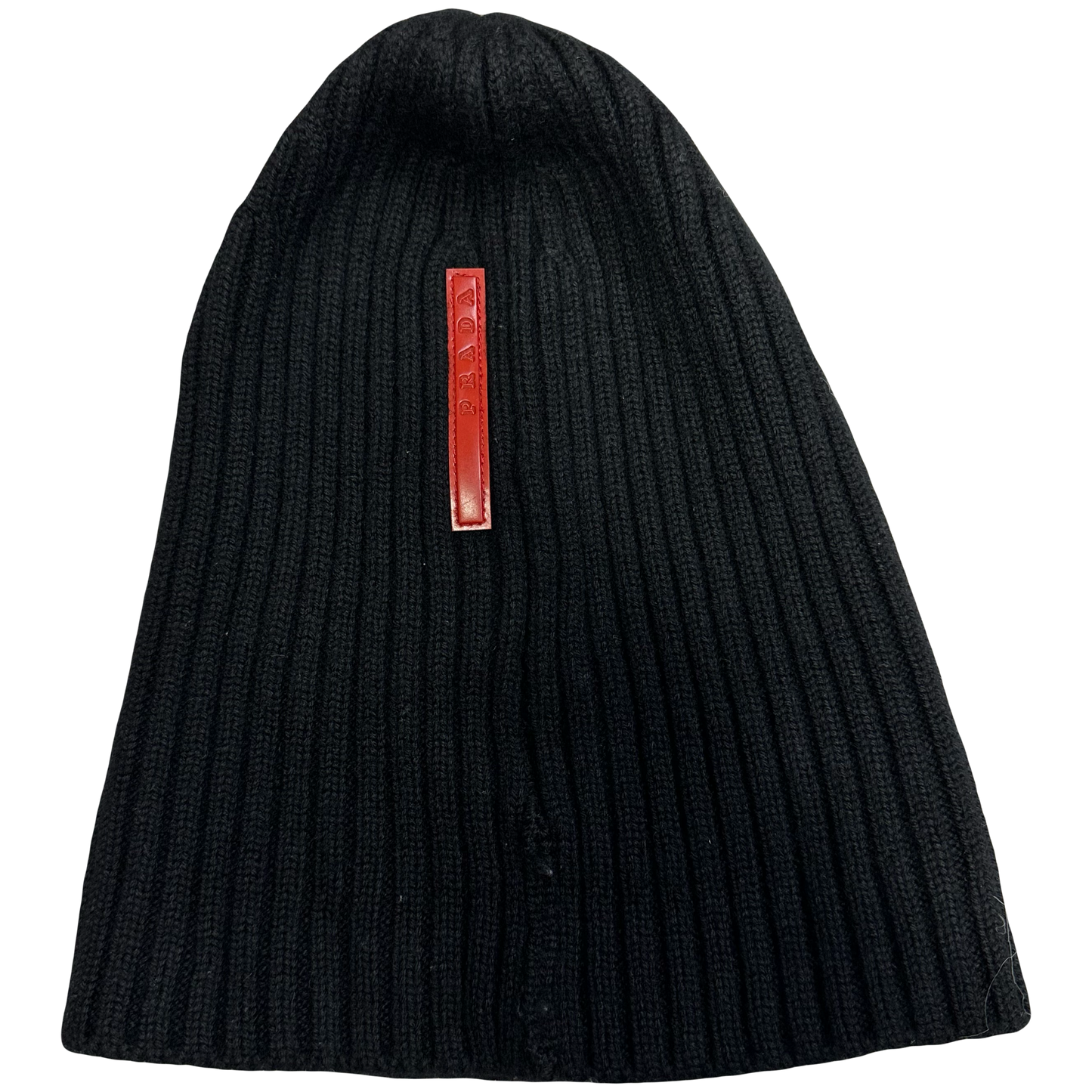 Prada Beanie In Black ( 50 / M ) - 1036 Emporium