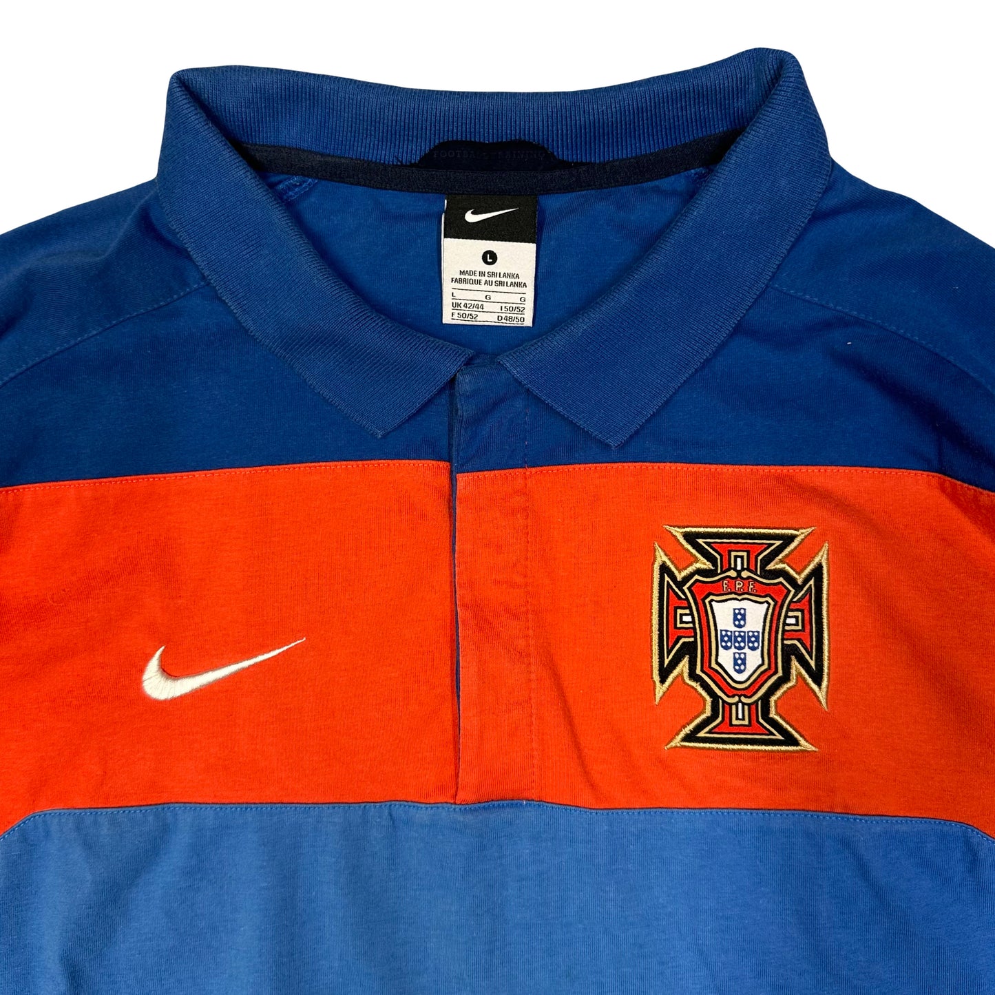 Nike 2009 Porugal Polo In Blue ( L ) - 1036 Emporium