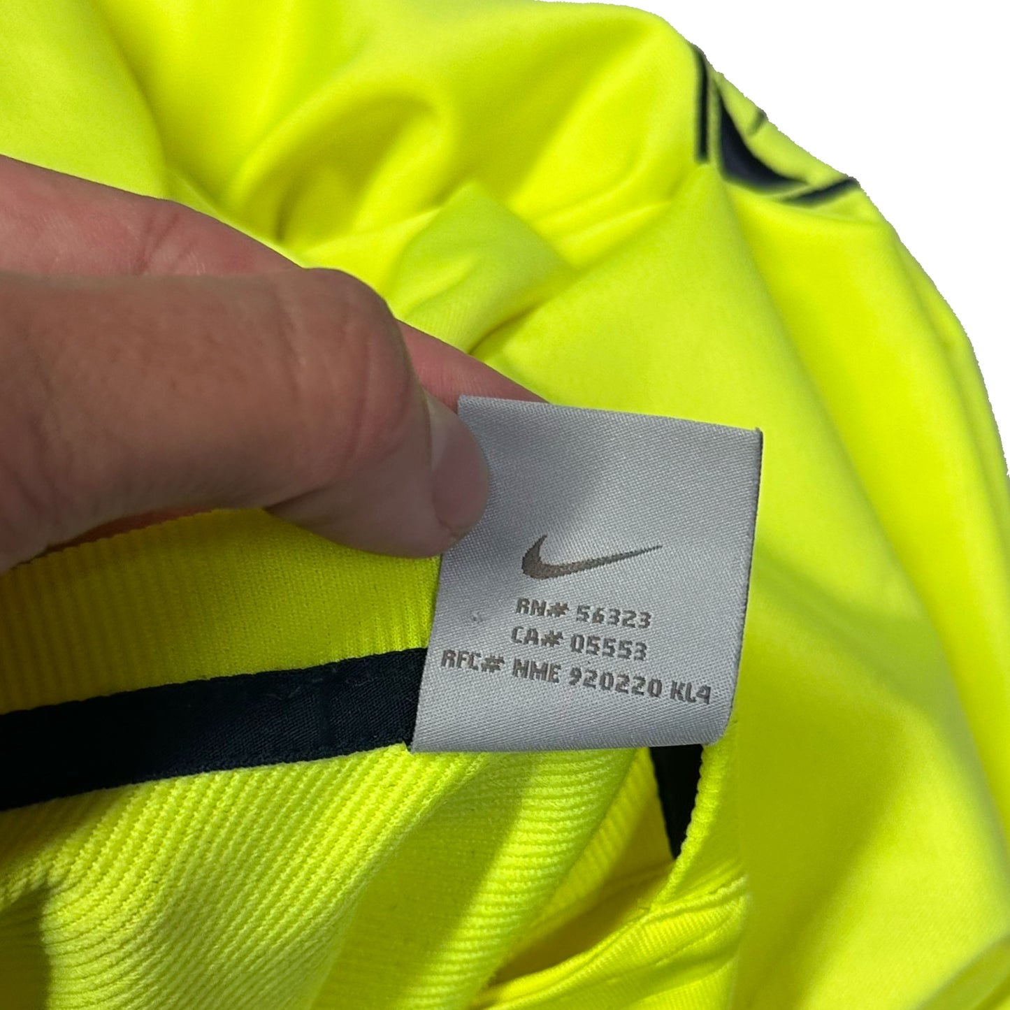 Nike Barcelona 2005/06 Training Sweatshirt In Neon ( M )