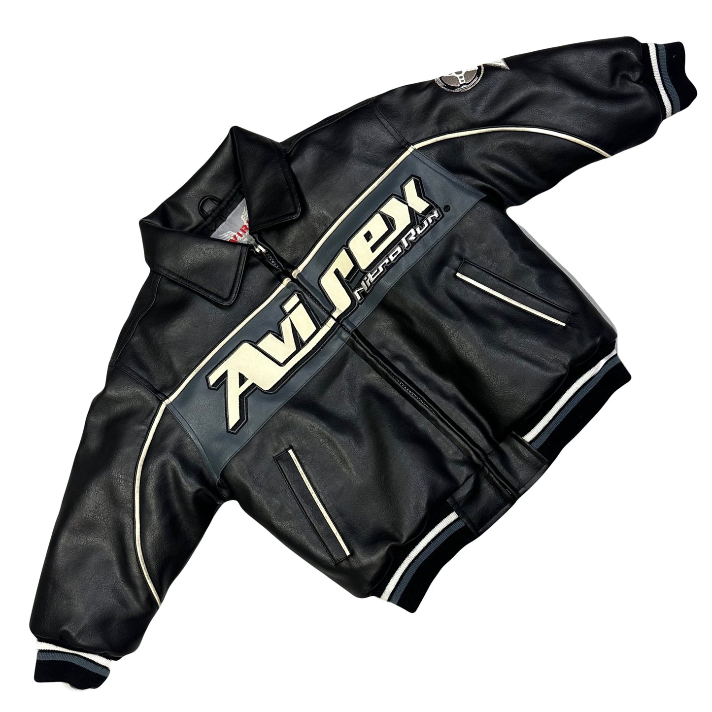 ARCHIVE Avirex Nitro Run Baby Leather Jacket ( 4 Years ) - 1036 Emporium