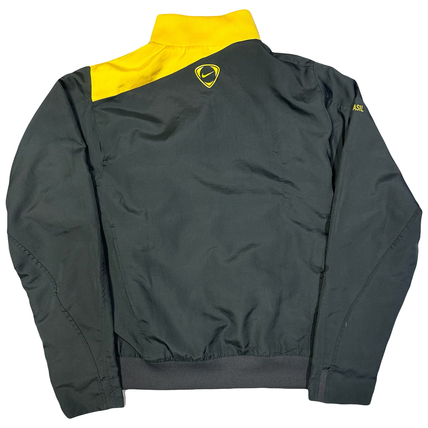 Nike Brazil 2008/10 Tracksuit Jacket In Black ( S )