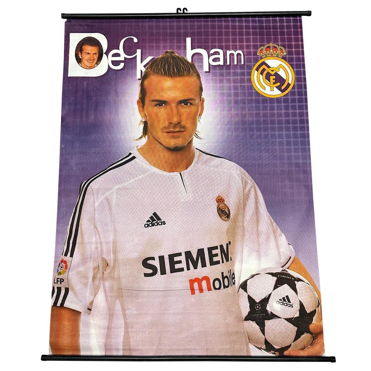 David Beckham Real Madrid Hanging Poster - 1036 Emporium