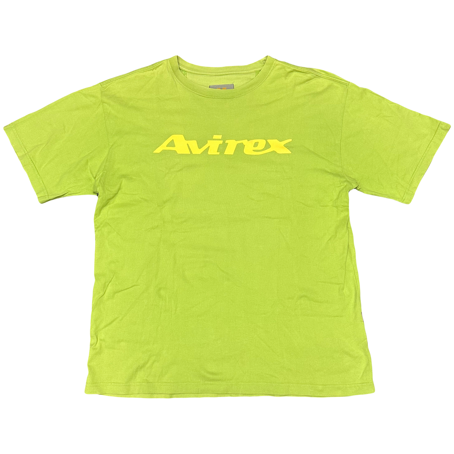 Avirex Spellout T-Shirt In Green ( L ) - 1036 Emporium