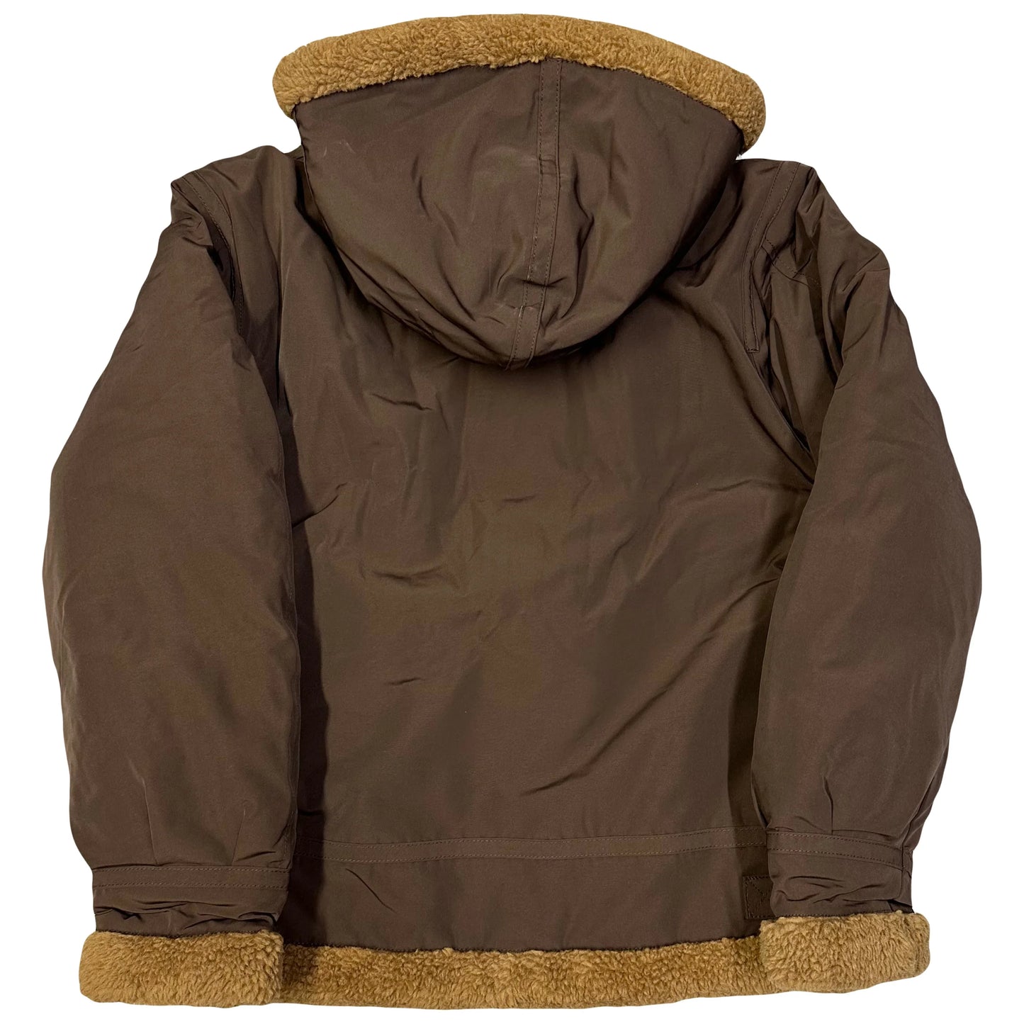 Avirex Fleece Lined Jacket In Brown ( L ) - 1036 Emporium