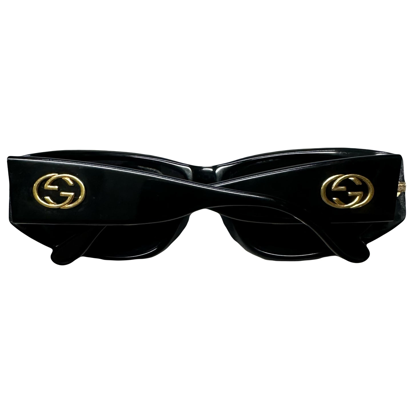 Gucci Sunglasses In Black & Gold