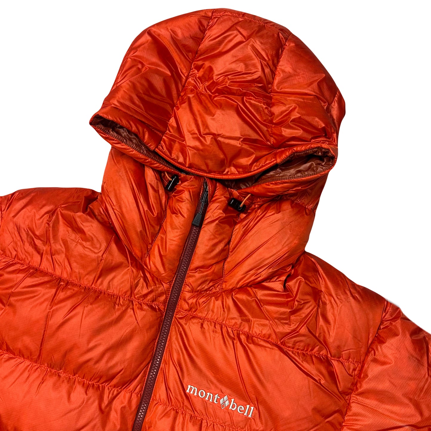 Montbell Alpine Puffer Jacket In Orange & Red ( L ) - 1036 Emporium