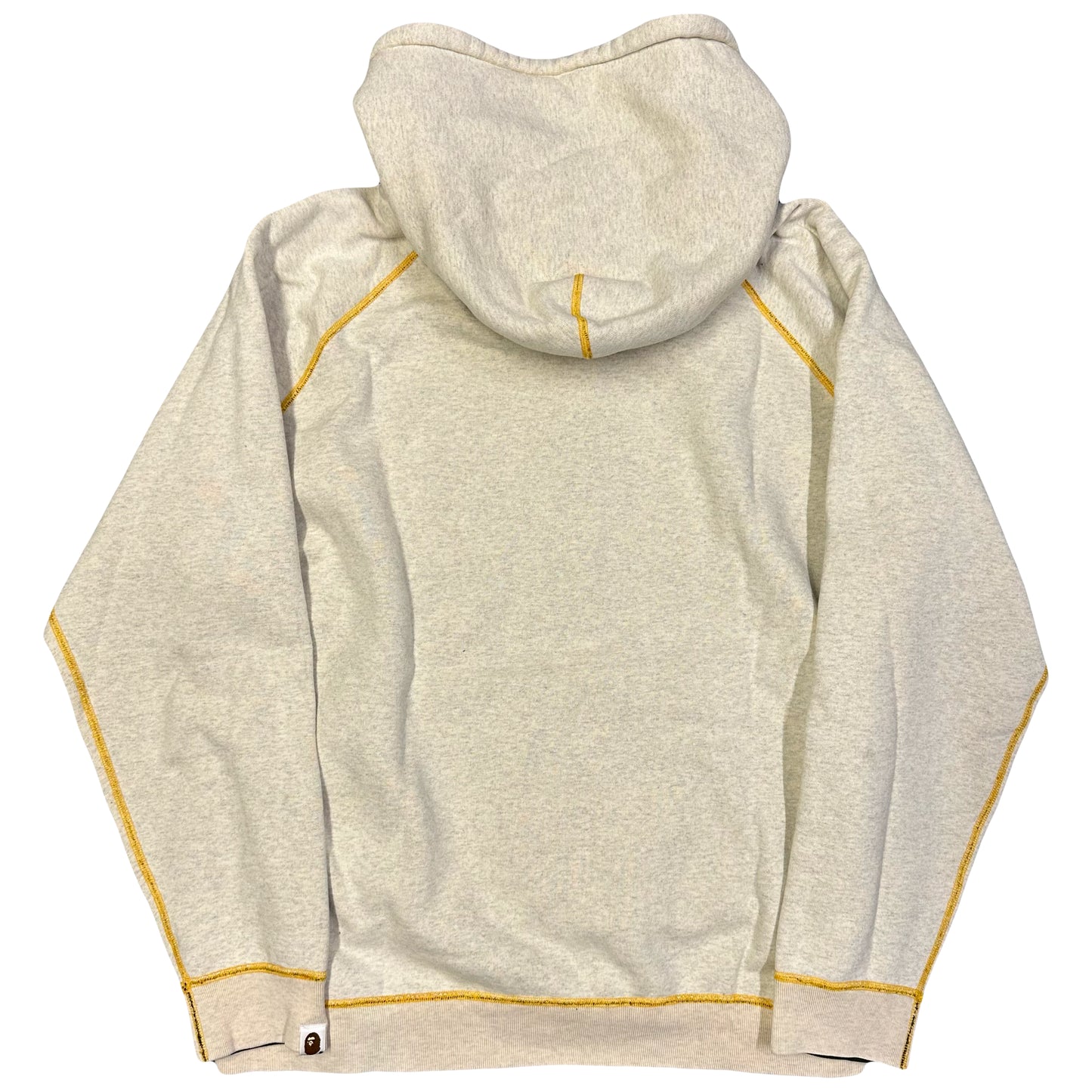 Bape Reversible Plaid Hoodie ( XL )