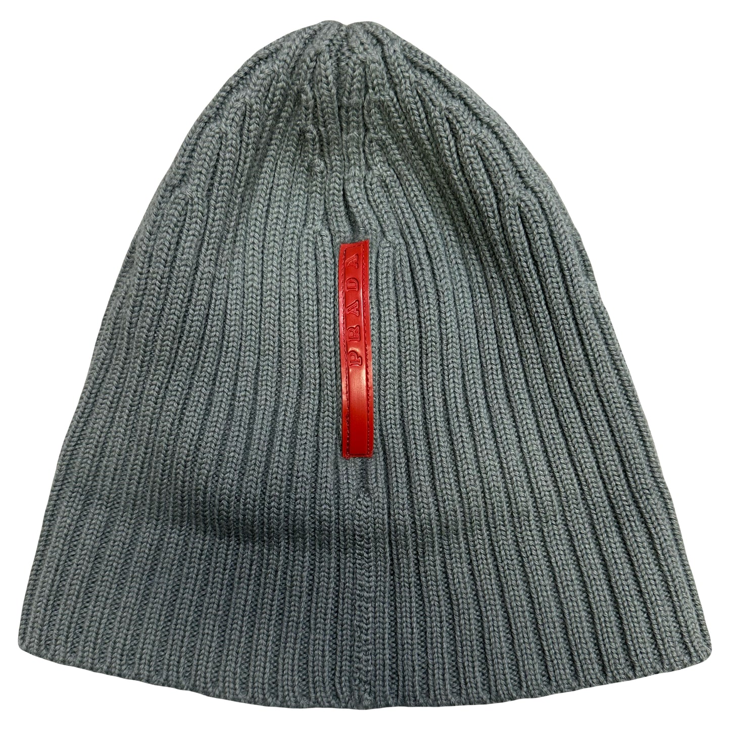 Prada Beanie In Grey ( OS ) - 1036 Emporium