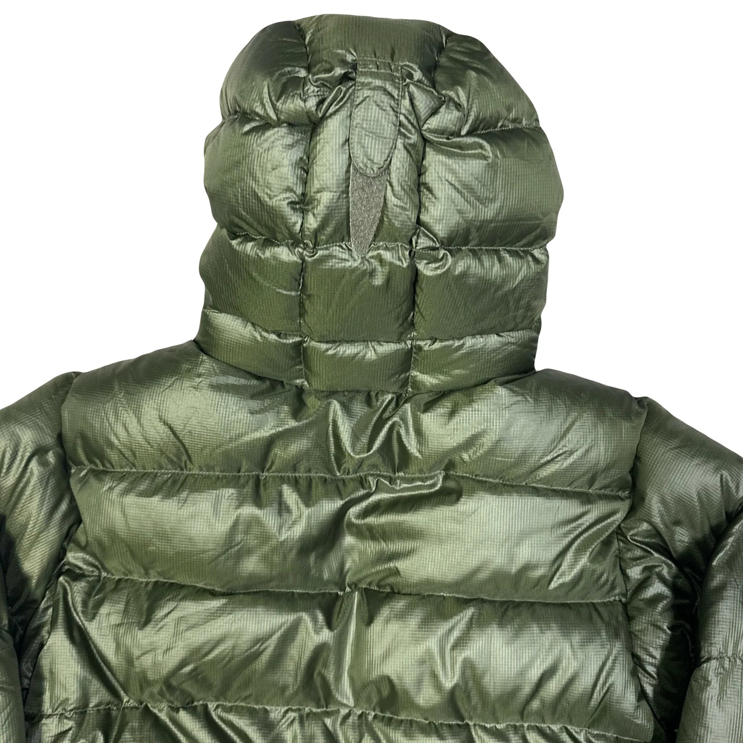 Montbell Light Alpine Puffer Jacket In Olive Green ( S )