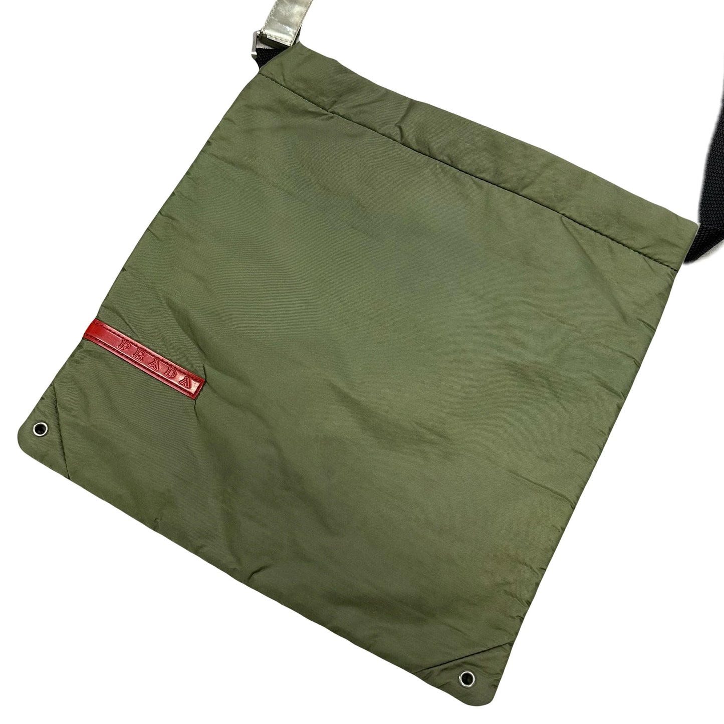 Prada Sport Side Bag In Khaki Green - 1036 Emporium