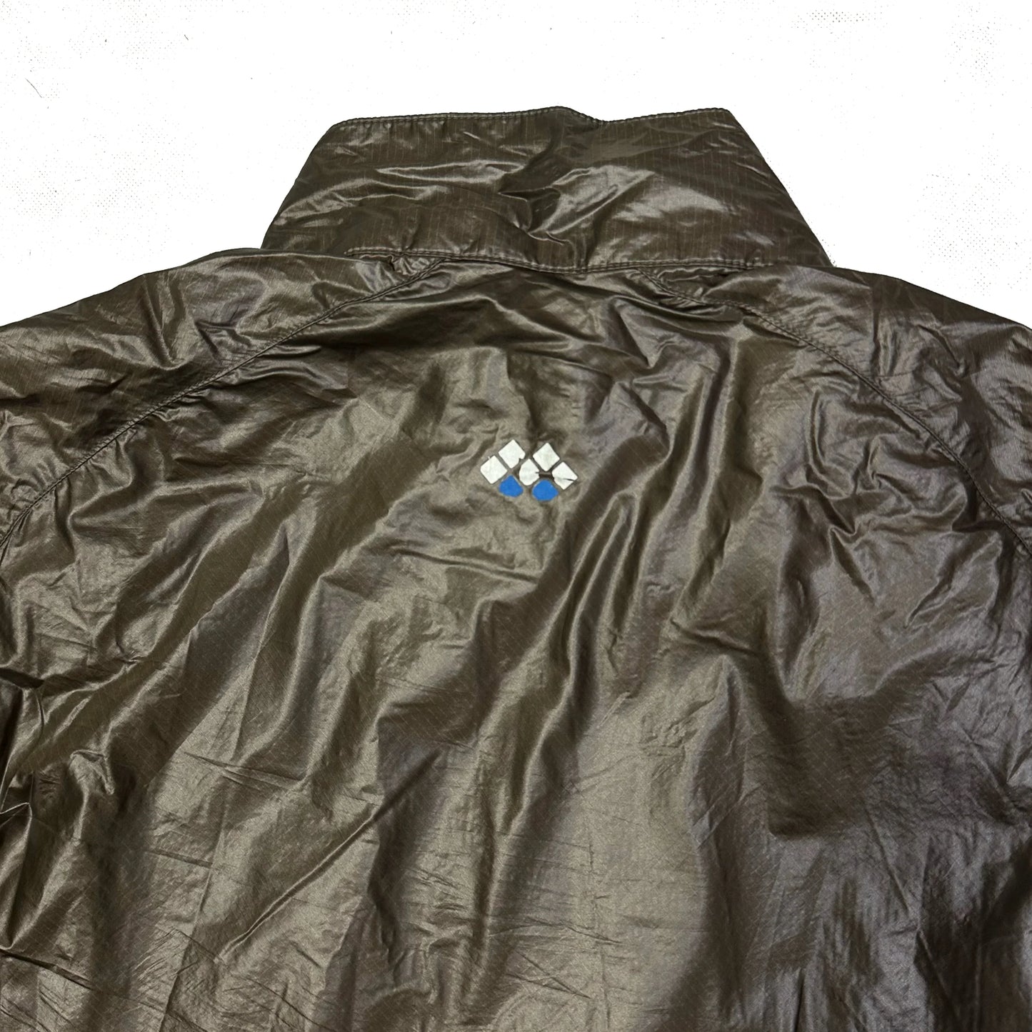 Montbell Lightweight Jacket In Red & Brown ( M )