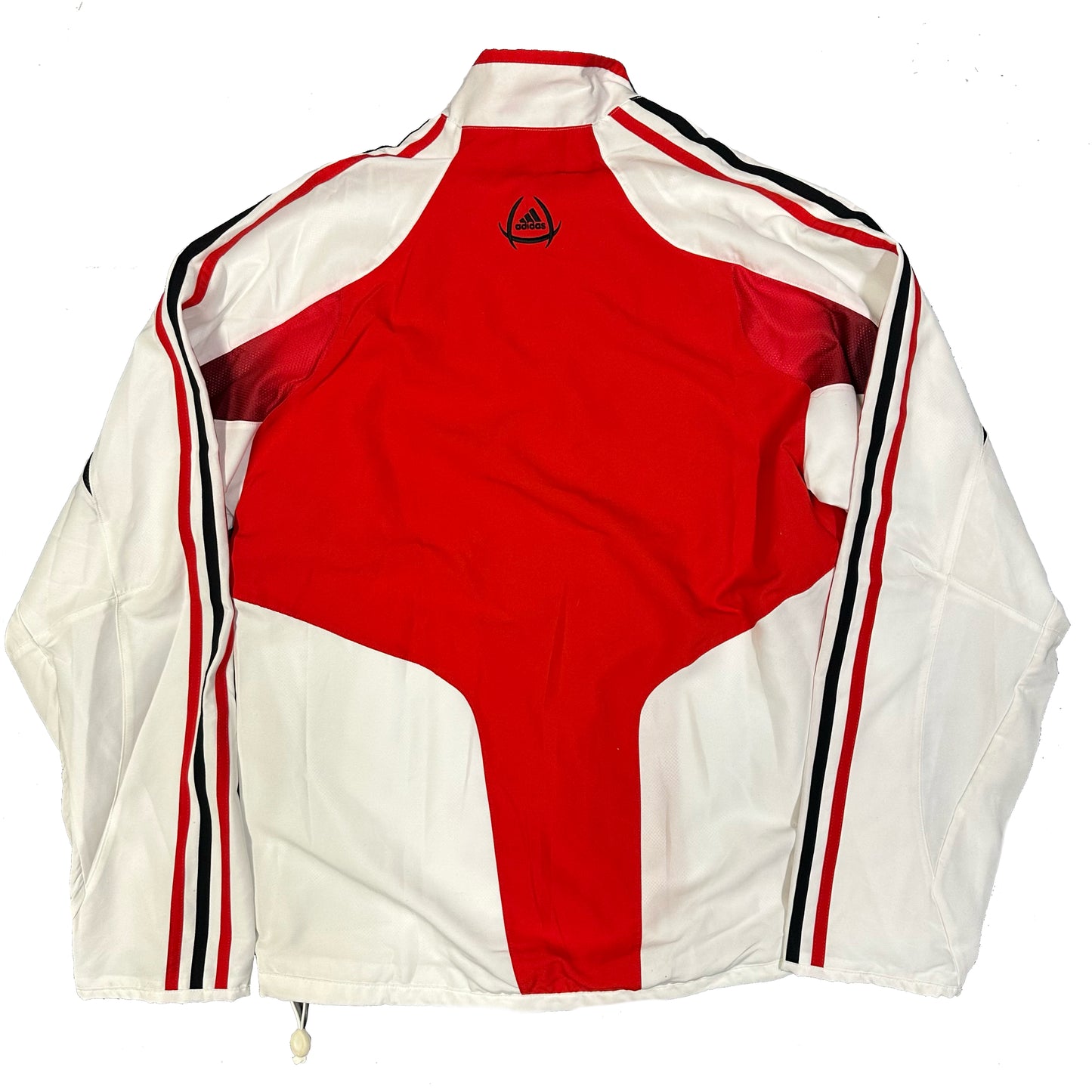 Adidas AC Milan 2004/05 Tracksuit In White & Red ( M ) - 1036 Emporium