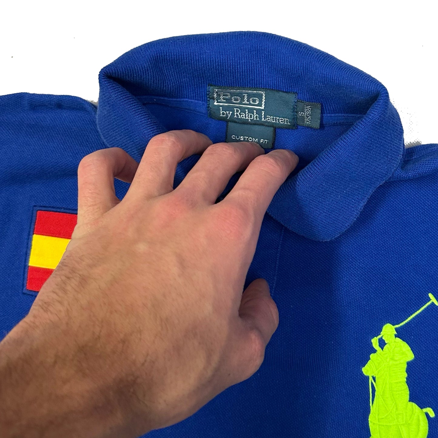 Ralph Lauren Spain Polo In Blue ( S ) - 1036 Emporium