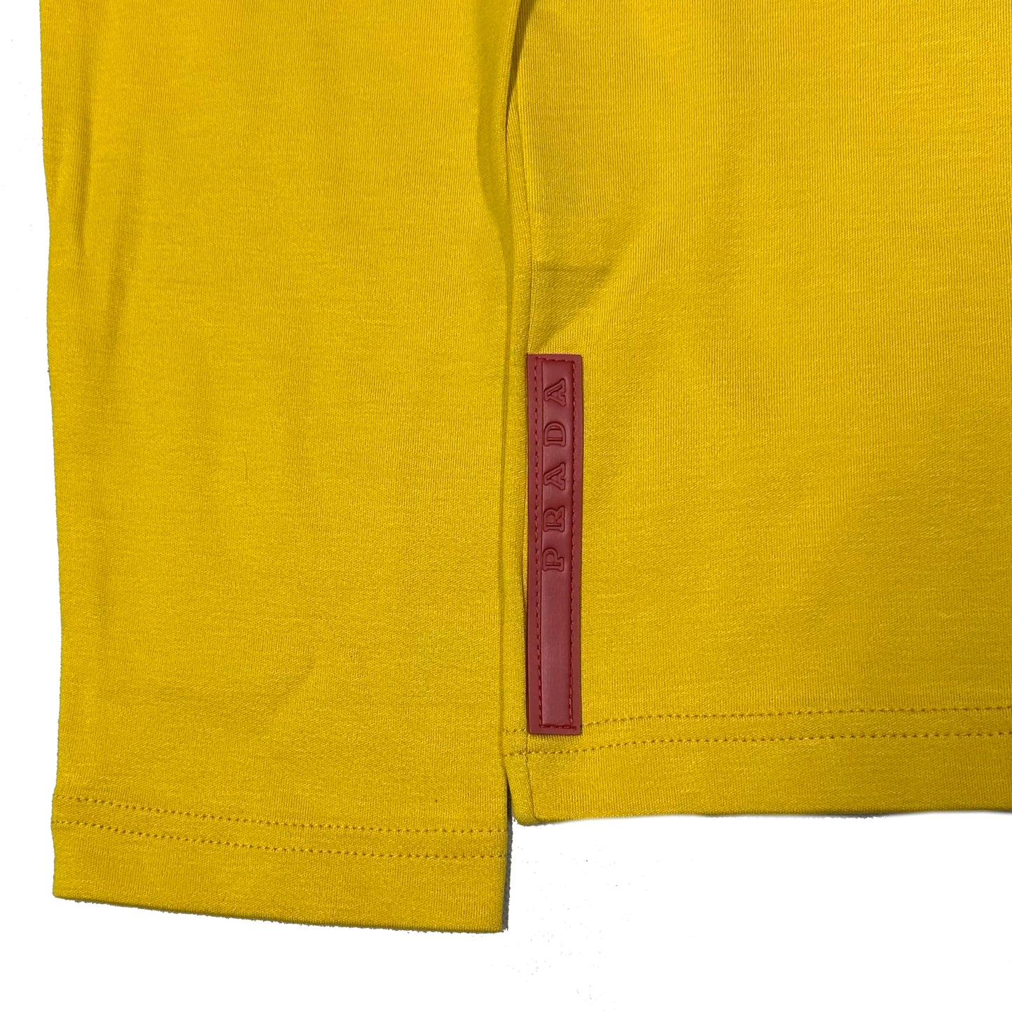 Prada Women’s Long Sleeve Shirt In Yellow ( M ) - 1036 Emporium
