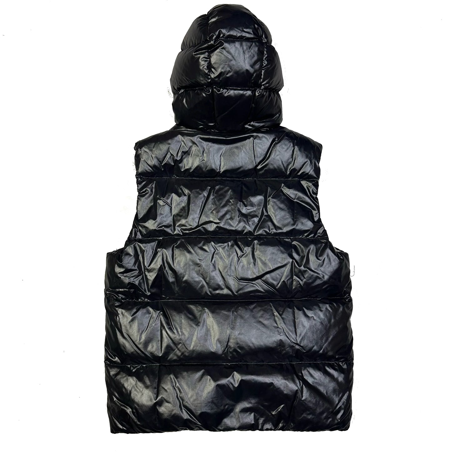 Duvetica Hooded Puffer Gilet In Black (S)
