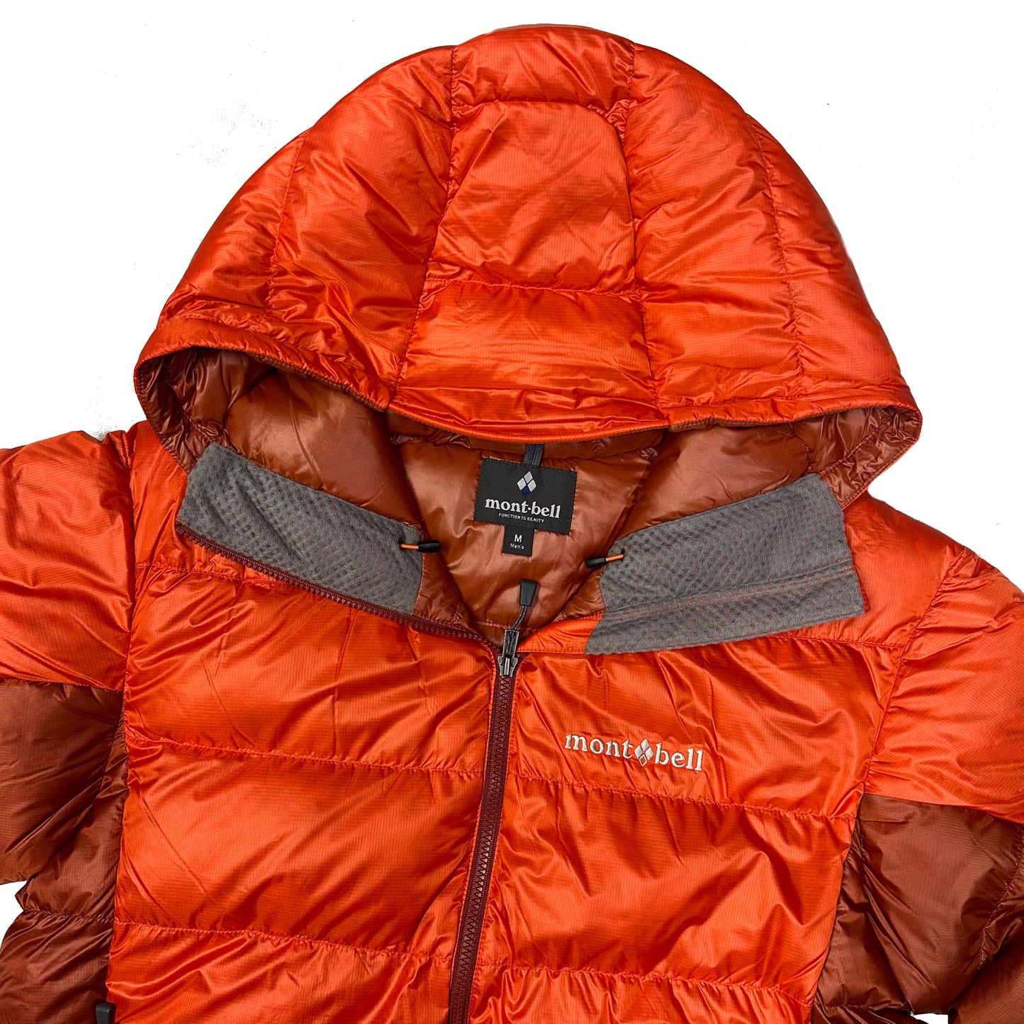 Montbell Puffer Jacket In Orange & Red ( M ) - 1036 Emporium