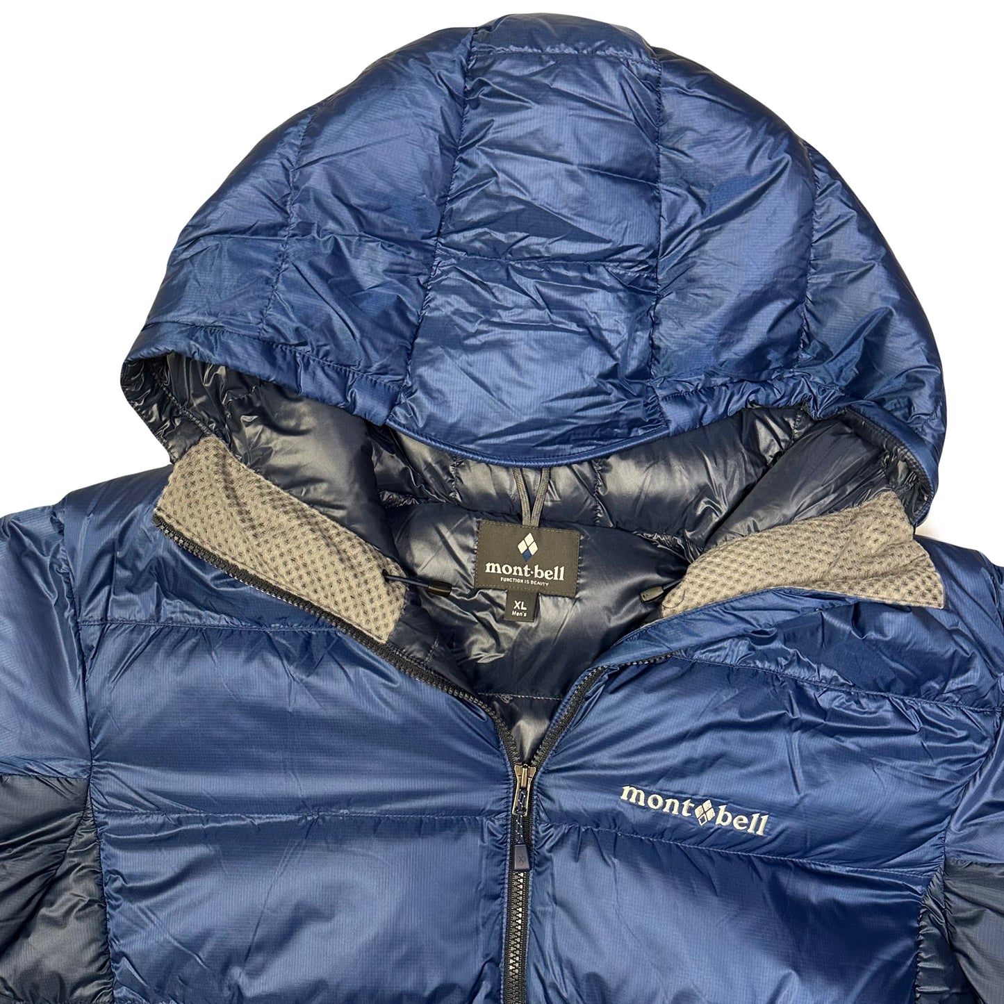 Montbell Alpine Puffer Jacket In Navy & Blue ( XL ) - 1036 Emporium