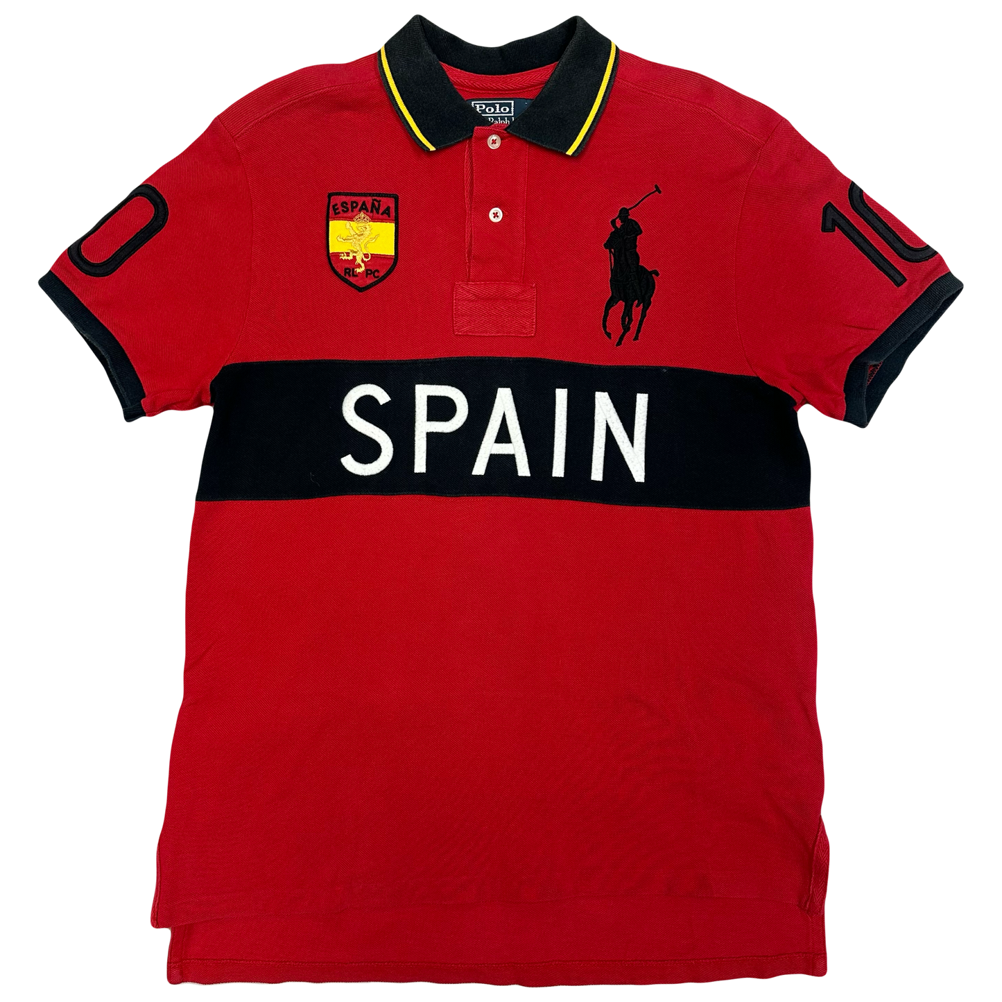 Ralph Lauren Spain Polo In Red ( M )