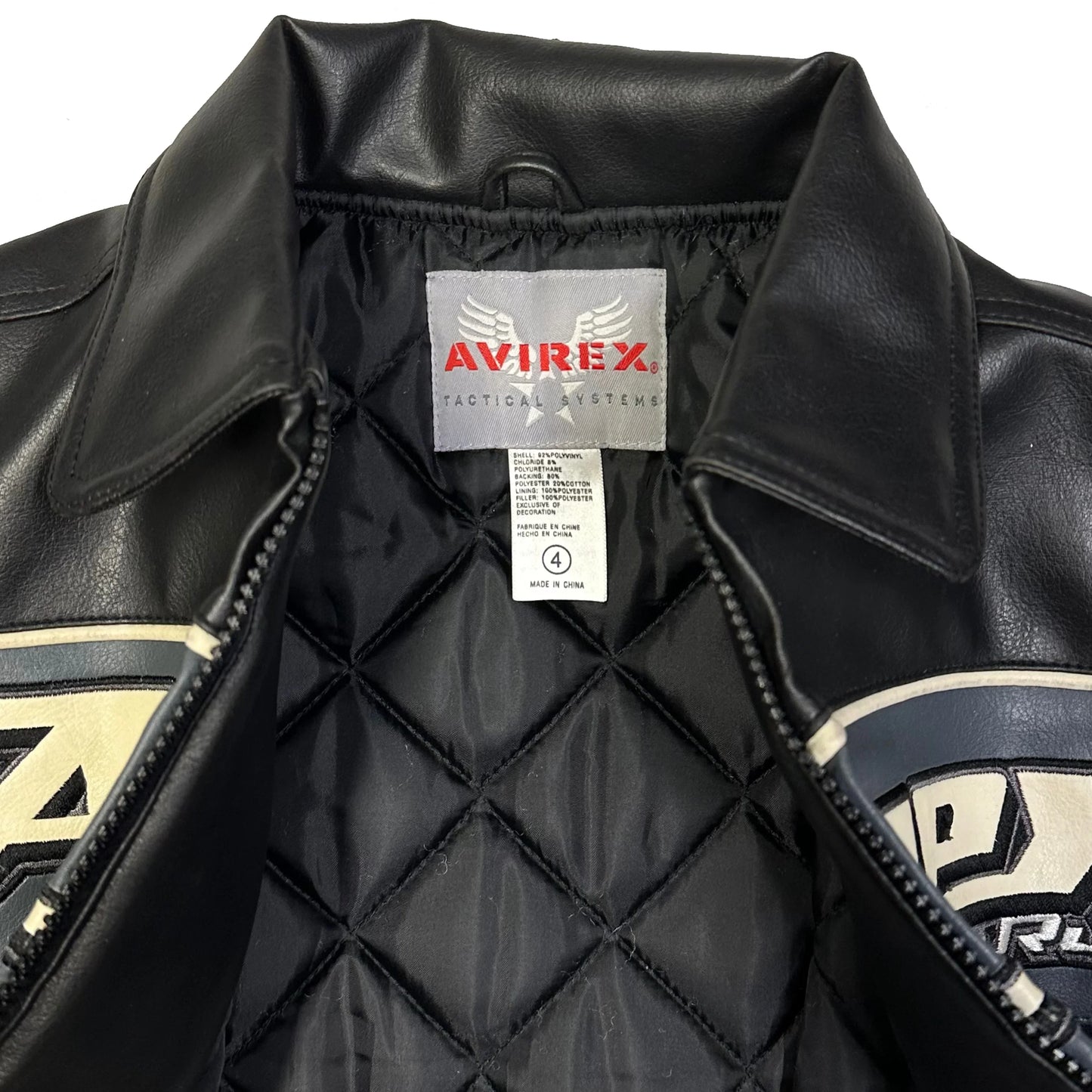 ARCHIVE Avirex Nitro Run Baby Leather Jacket ( 4 Years ) - 1036 Emporium