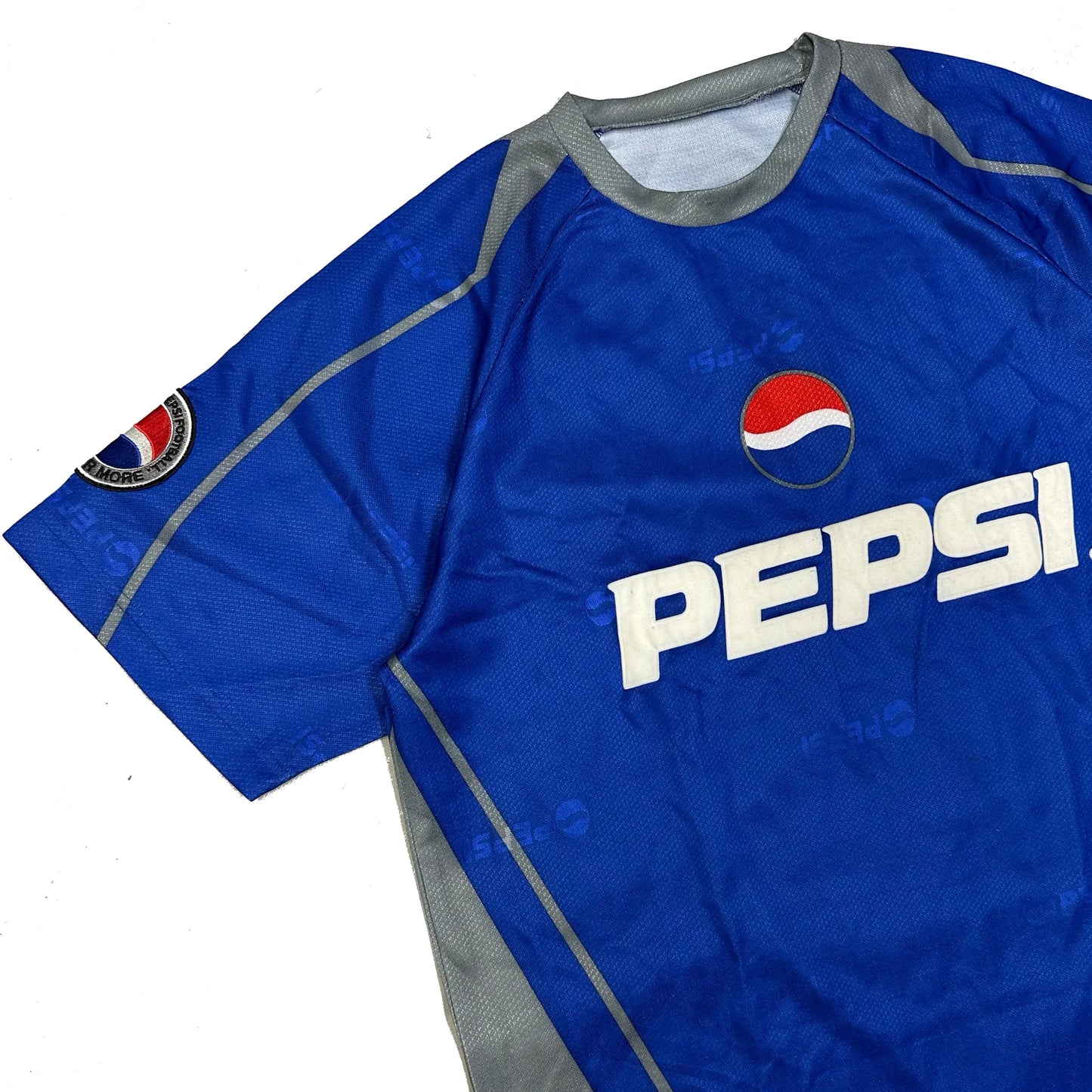 Pepsi 2004 'Dare for More' Signed Shirt In Blue ( M ) - 1036 Emporium