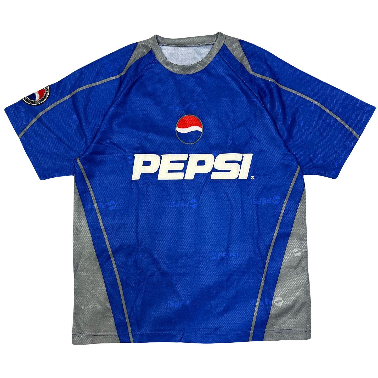 Pepsi 2004 'Dare for More' Signed Shirt In Blue ( M )