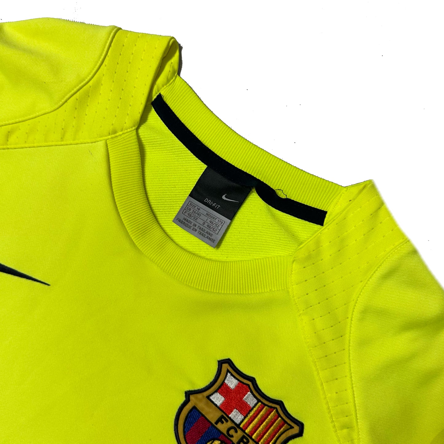 Nike Barcelona 2005/06 Training Sweatshirt In Neon ( M )