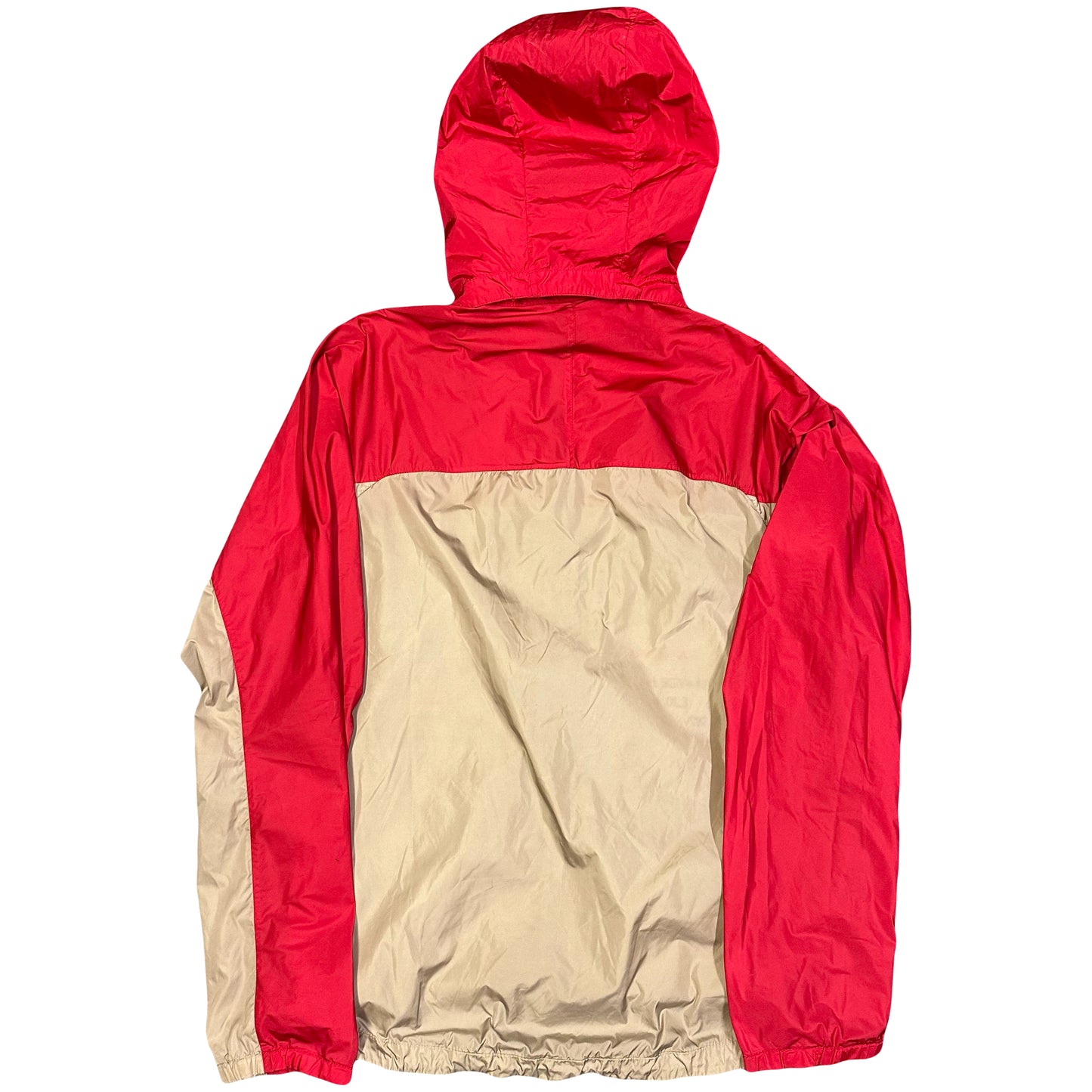 Prada Sport Jacket In Red & Beige ( L ) - 1036 Emporium