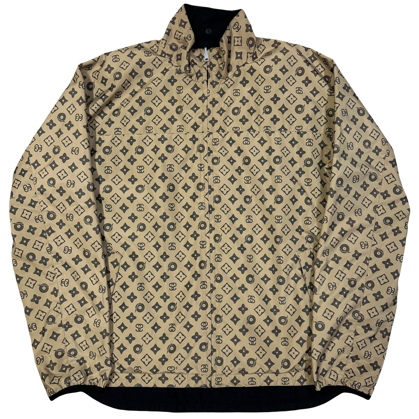 Stüssy Louis Vuitton Parody Jacket ( L ) - 1036 Emporium