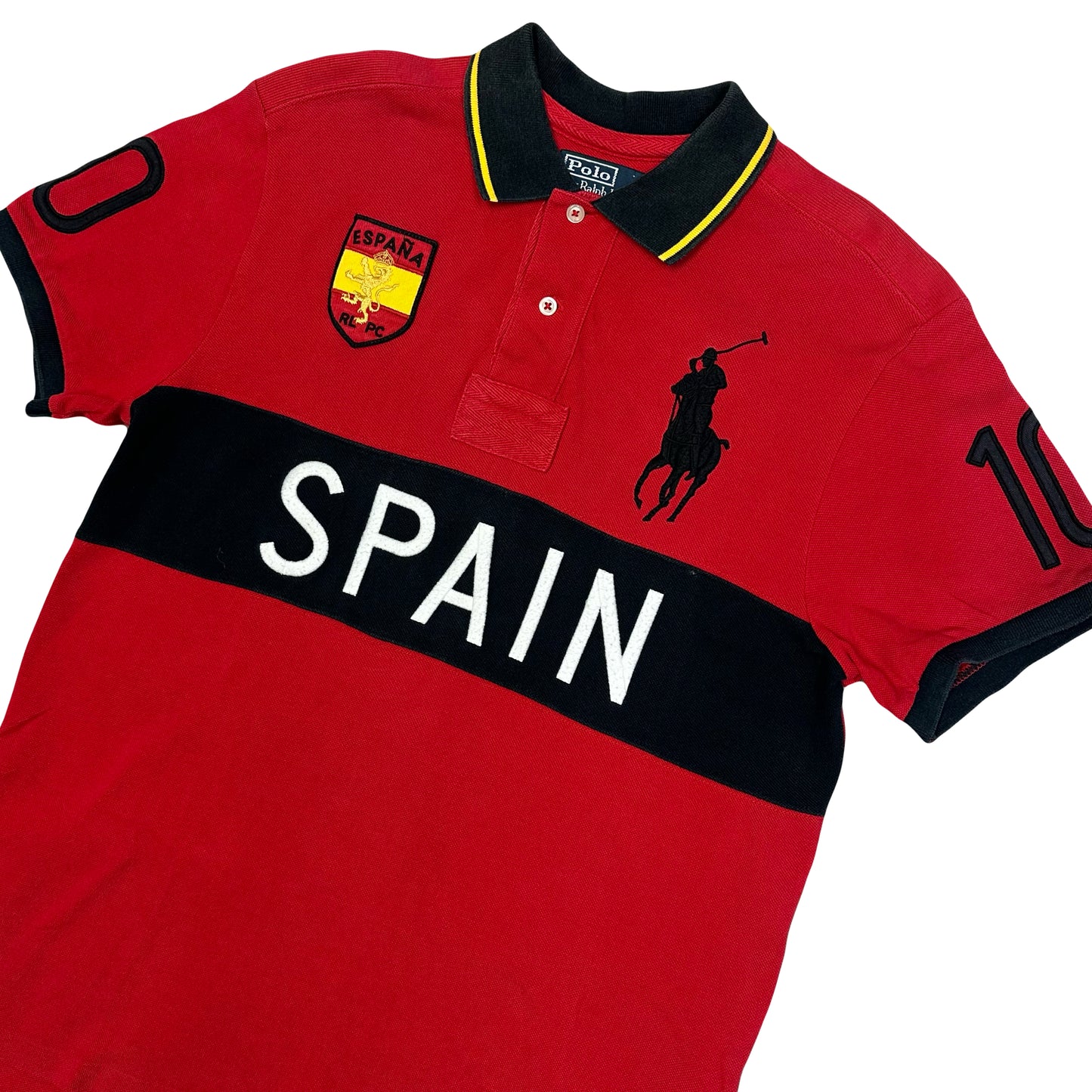 Ralph Lauren Spain Polo In Red ( M )