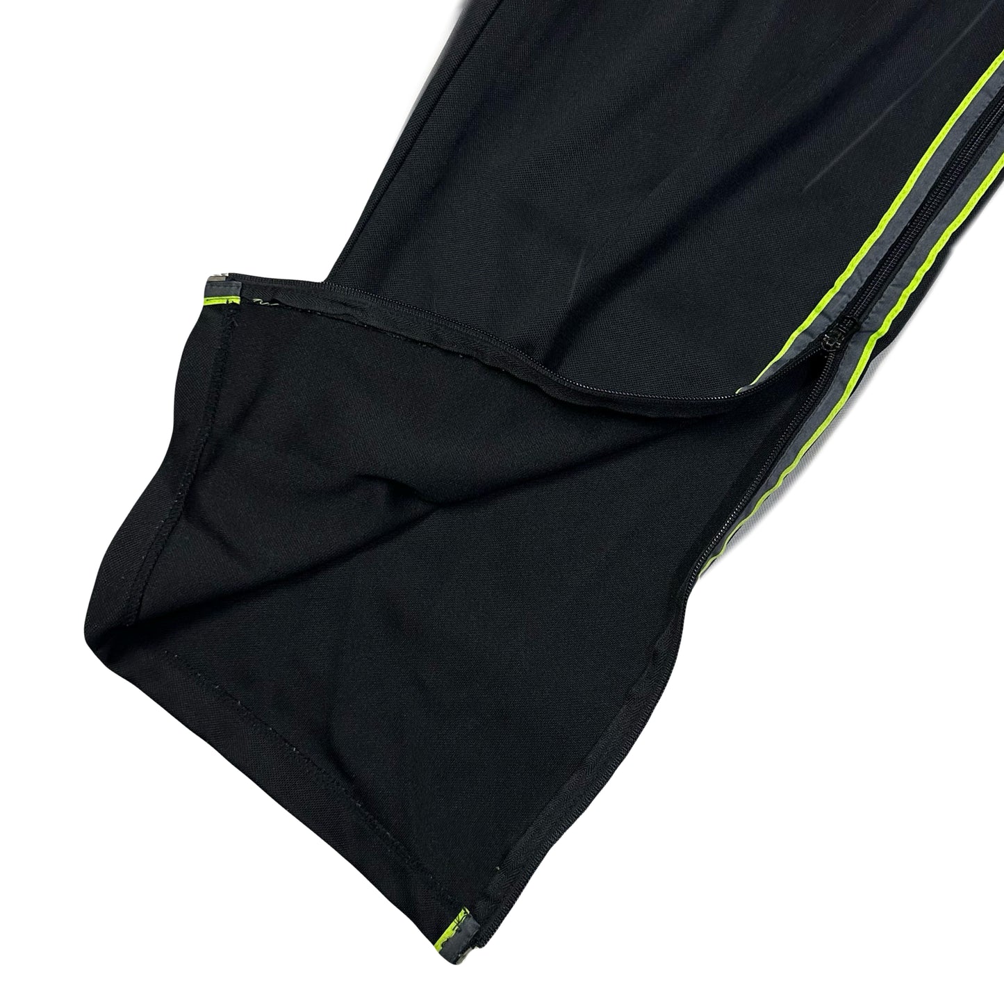 Jordan Full Zip Bottoms In Black & Green ( XL )