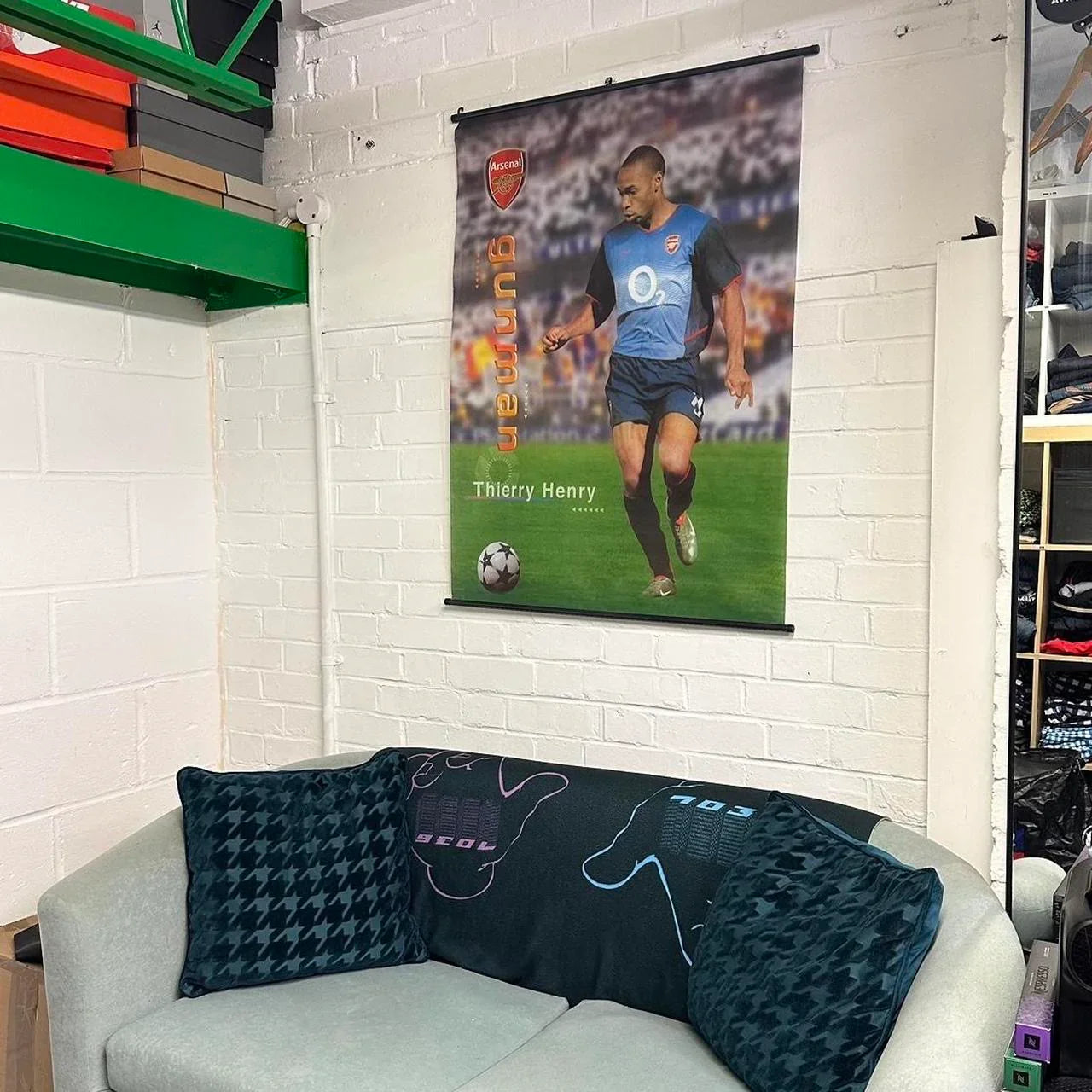 Thierry Henry Arsenal Hanging Poster - 1036 Emporium