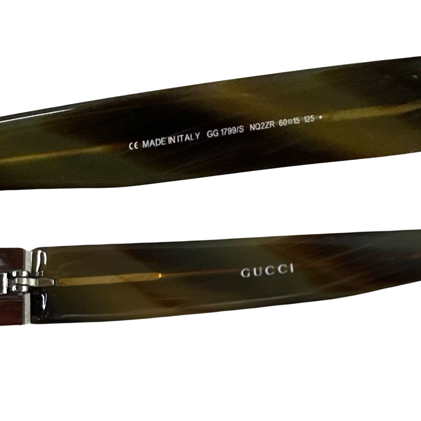 Gucci Monogram Sunglasses In Olive Green