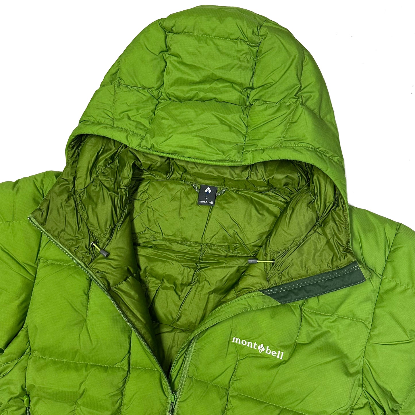 Montbell Puffer Jacket In Green - Neige Down Parka ( L ) - 1036 Emporium