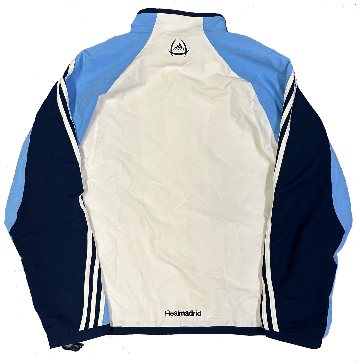Adidas Real Madrid 2005/06 Tracksuit In Blue, White & Navy ( L ) - 1036 Emporium