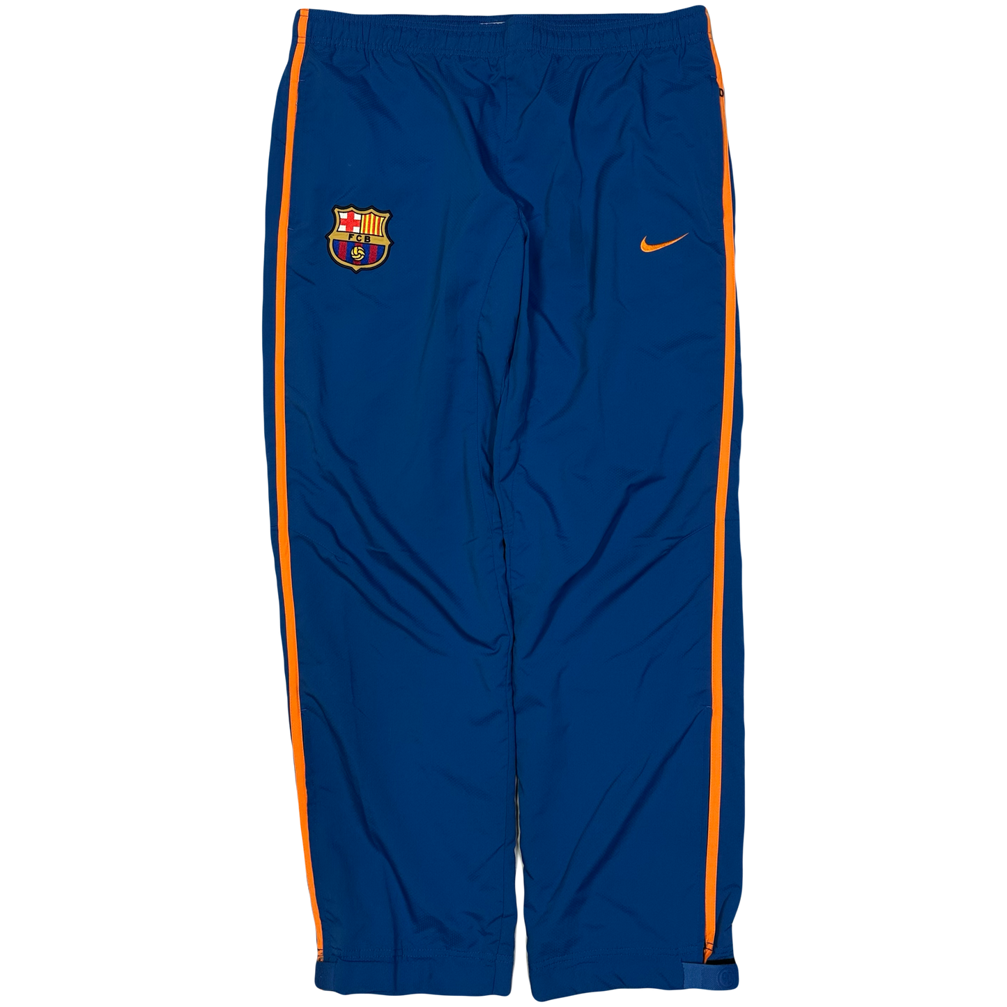 Nike T90 Barcelona 2005/06 Tracksuit In Blue & Orange ( M )