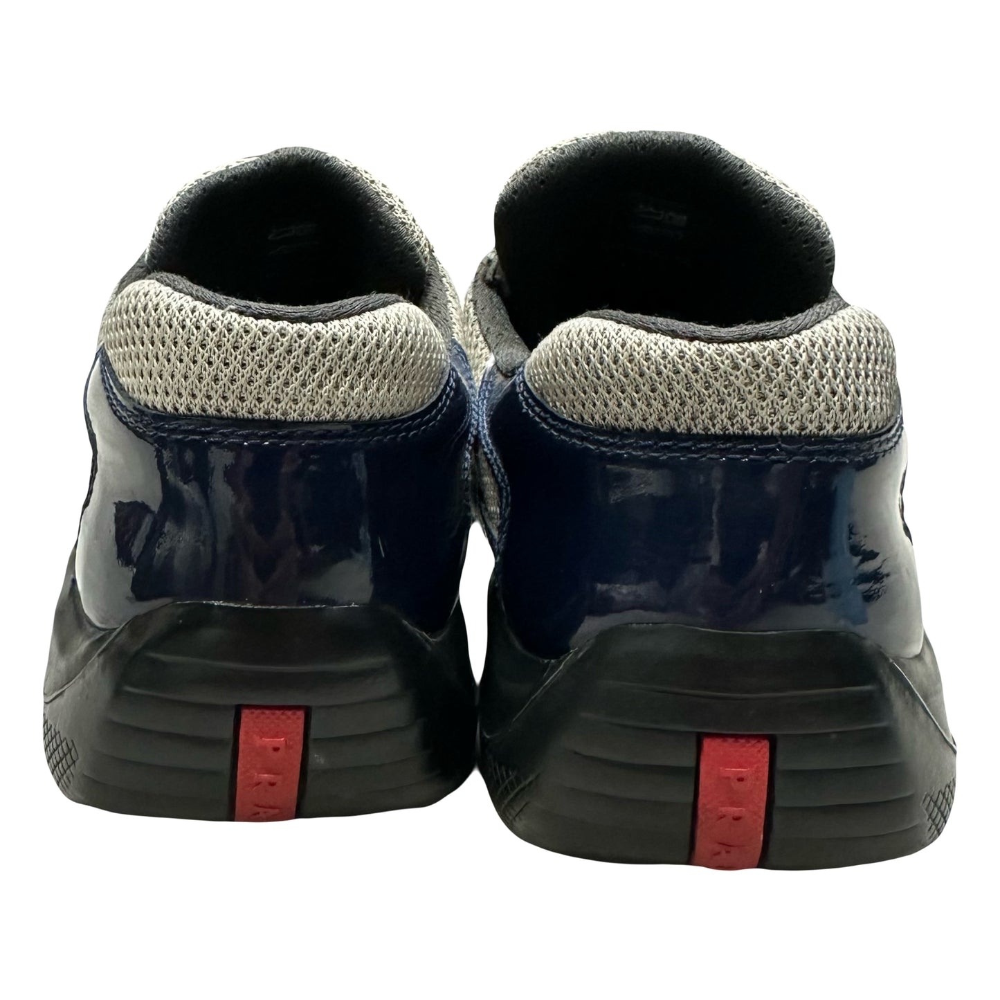 Prada America’s Cup Sneakers In Navy & Olive (7UK/8US)