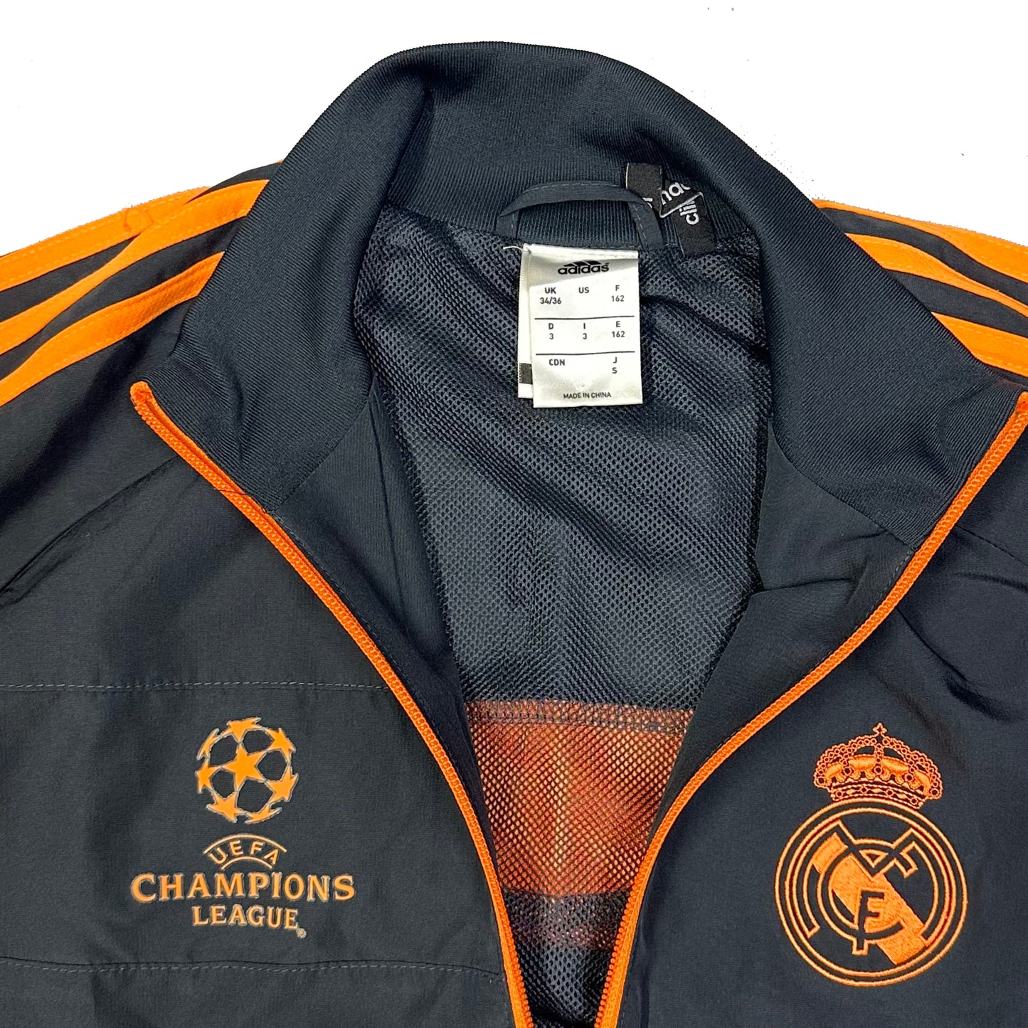 Adidas Real Madrid 2013/14 Tracksuit Top ( S ) - 1036 Emporium