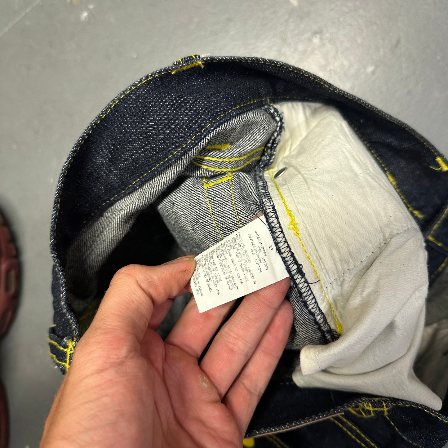 Stüssy Jorts With Yellow Print ( W32 )