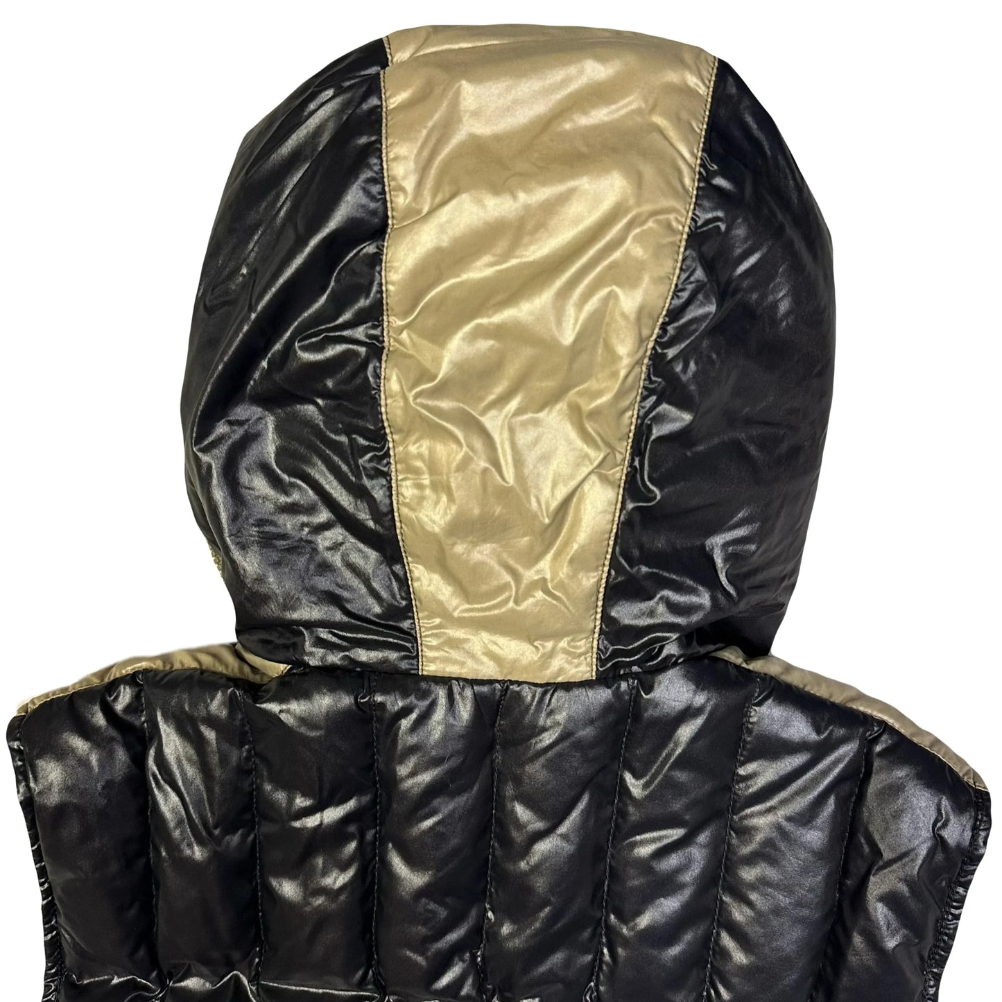 Duvetica Hooded Puffer Gilet In Black (M)