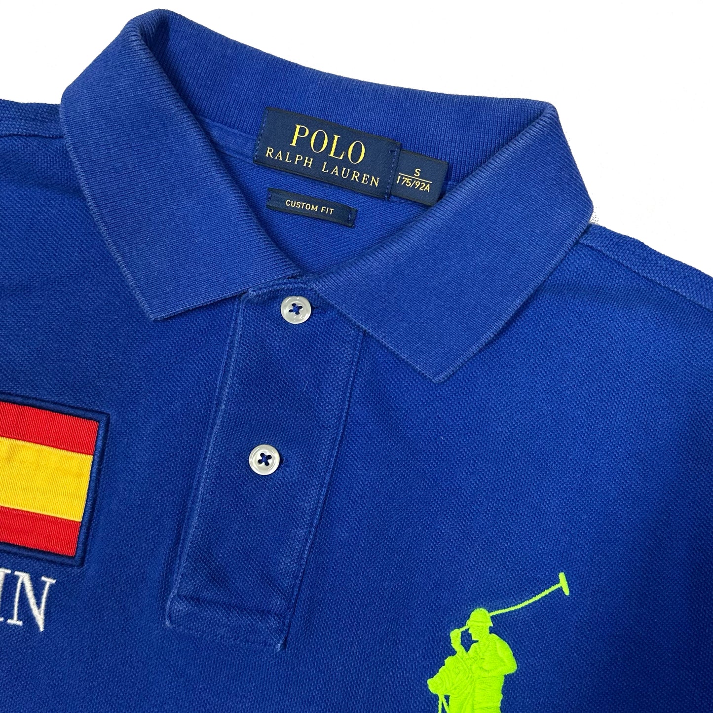 Ralph Lauren Spain Polo In Blue ( S ) - 1036 Emporium