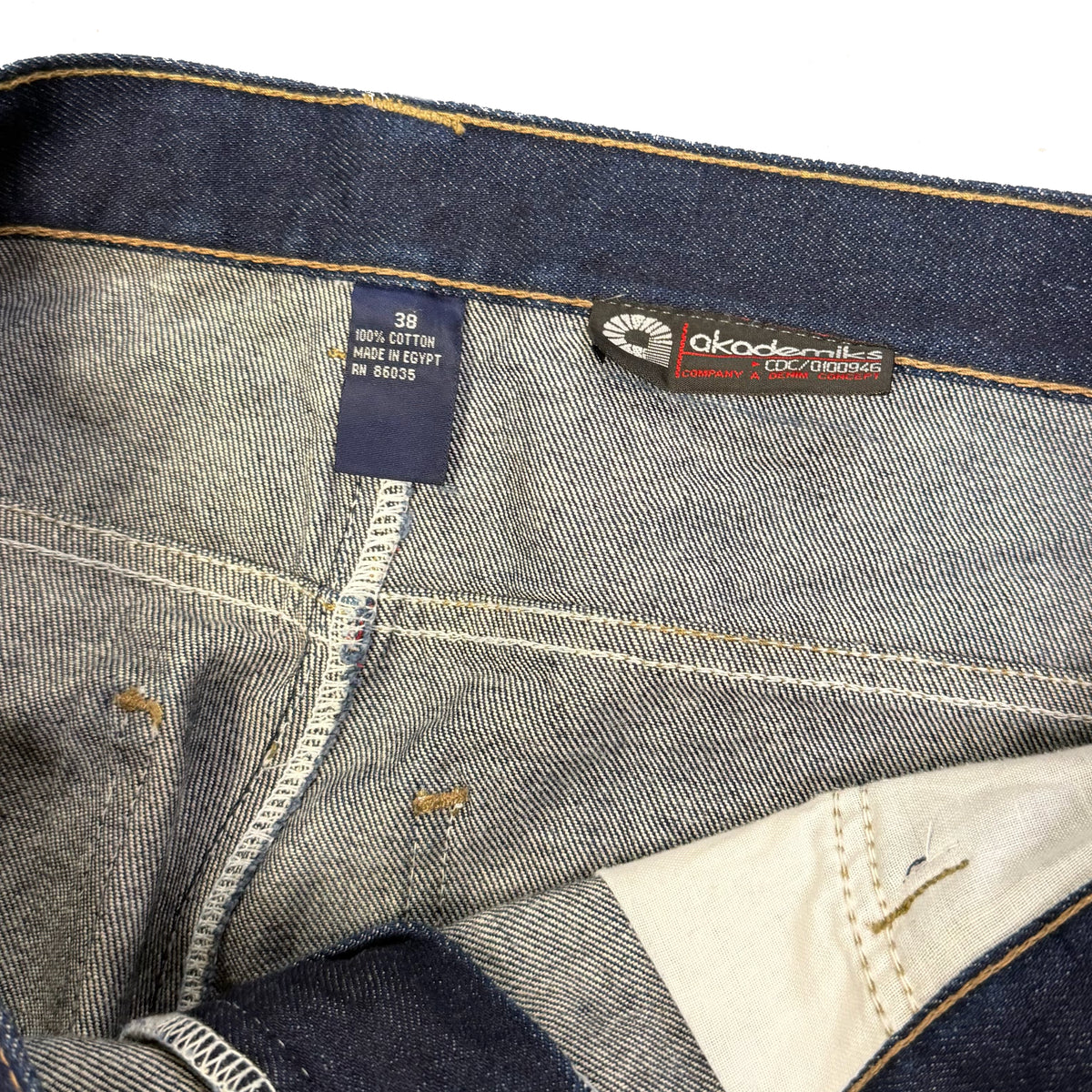 Akademiks Plaid Pocket Jeans (W38)