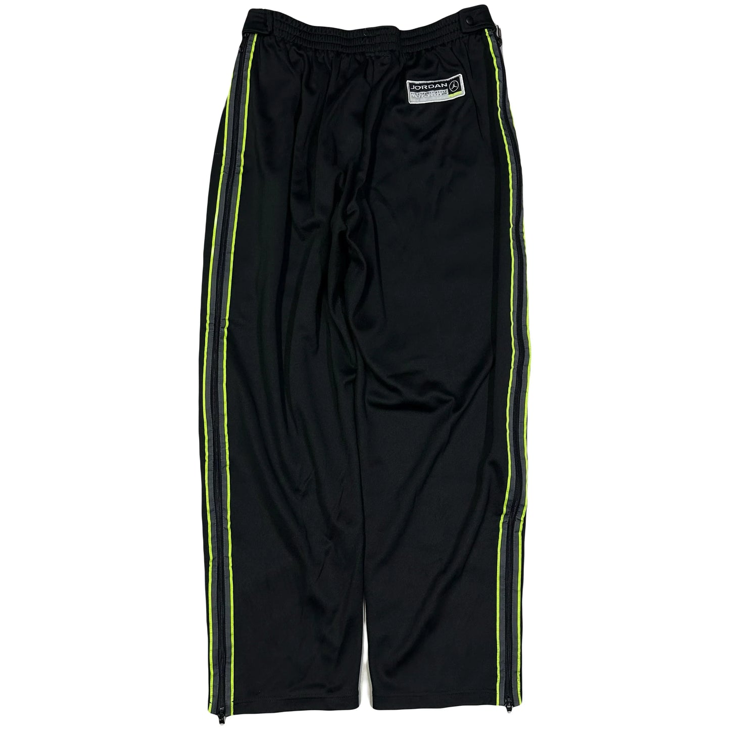 Jordan Full Zip Bottoms In Black & Green ( XL ) - 1036 Emporium