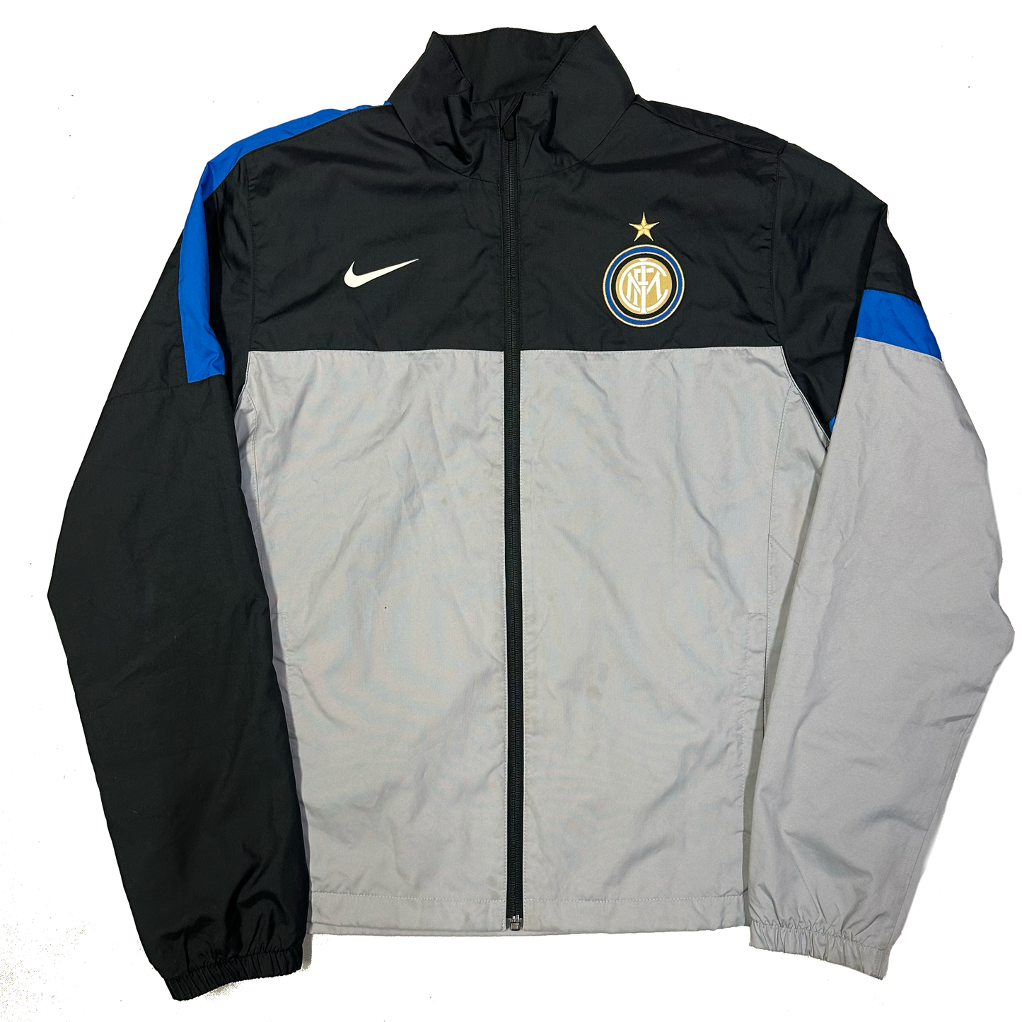 Nike Inter Milan 2012/13 Tracksuit In Black & Grey ( XL ) - 1036 Emporium
