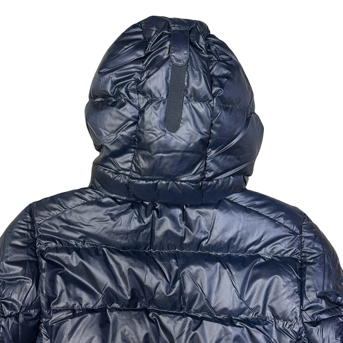 Montbell Alpine Down Parka Puffer Jacket In Navy Blue ( M )