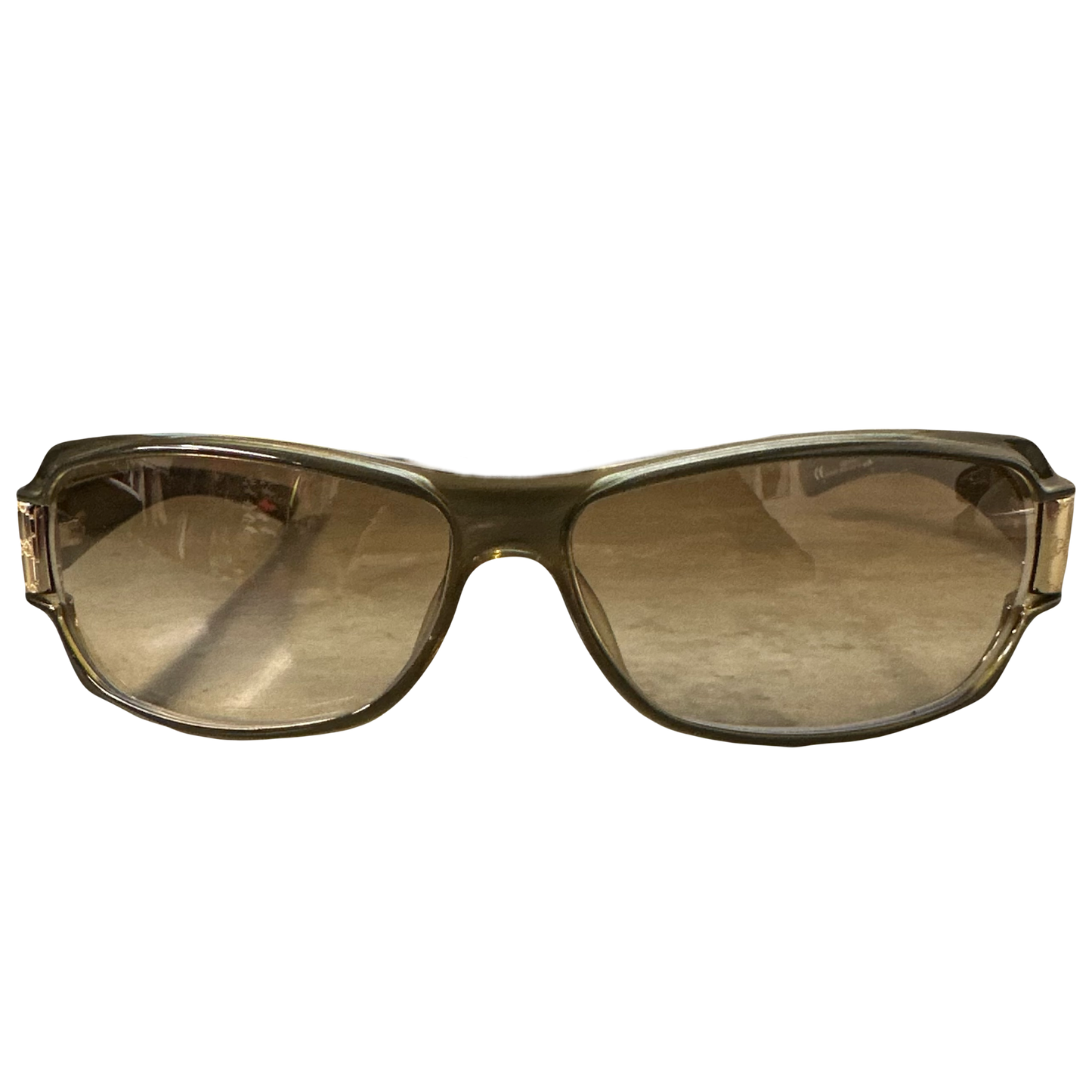 Gucci Monogram Sunglasses In Olive Green - 1036 Emporium