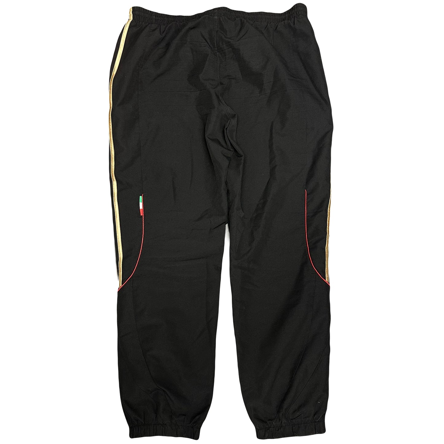 Adidas AC Milan 2010/11 Tracksuit In Red, Black & Gold ( M ) - 1036 Emporium