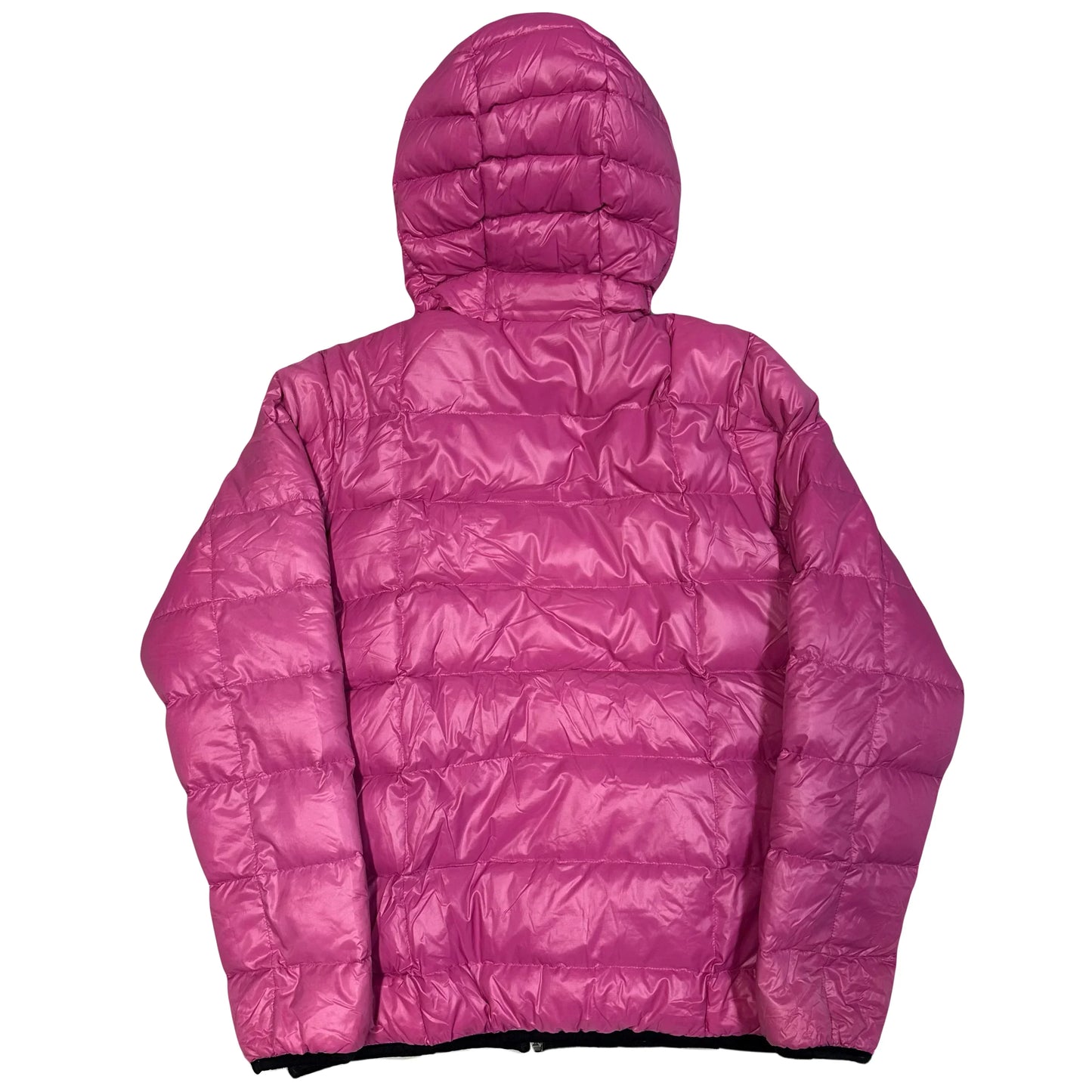 Camp 7 Square Stitch Puffer Jacket In Pink (L)