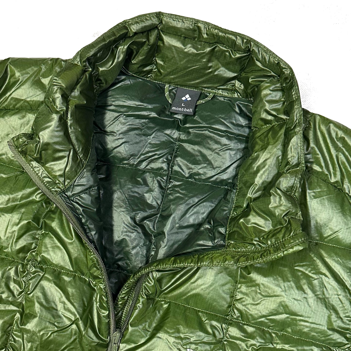 Montbell Superior Down Puffer Jacket In Dark Green ( L )