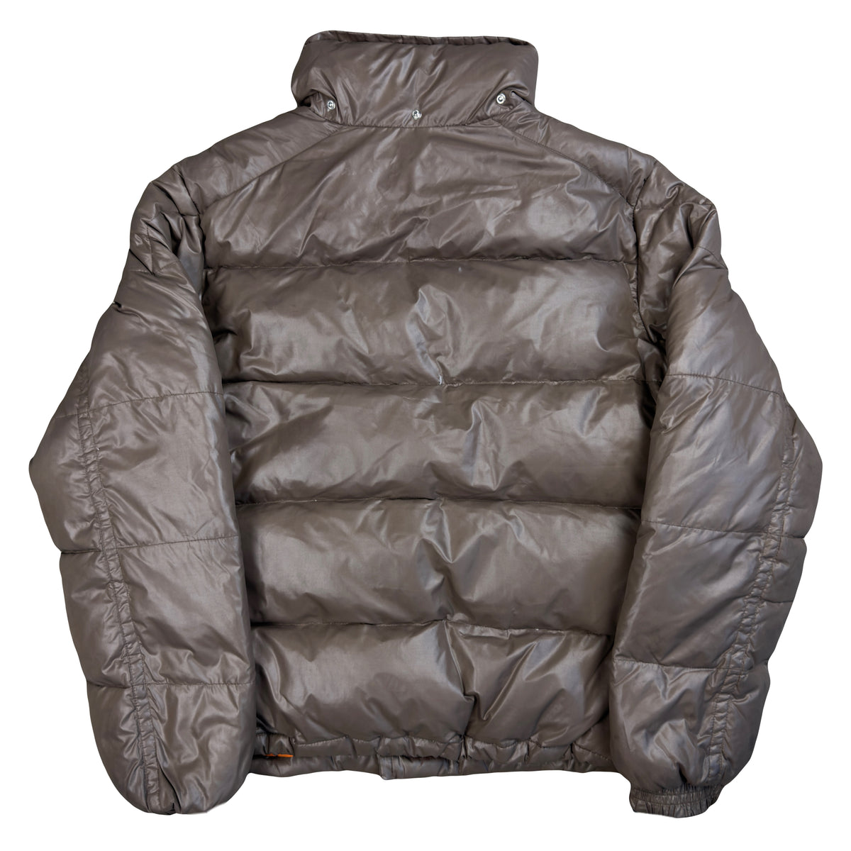 Moncler Puffer Jacket In Brown (L)