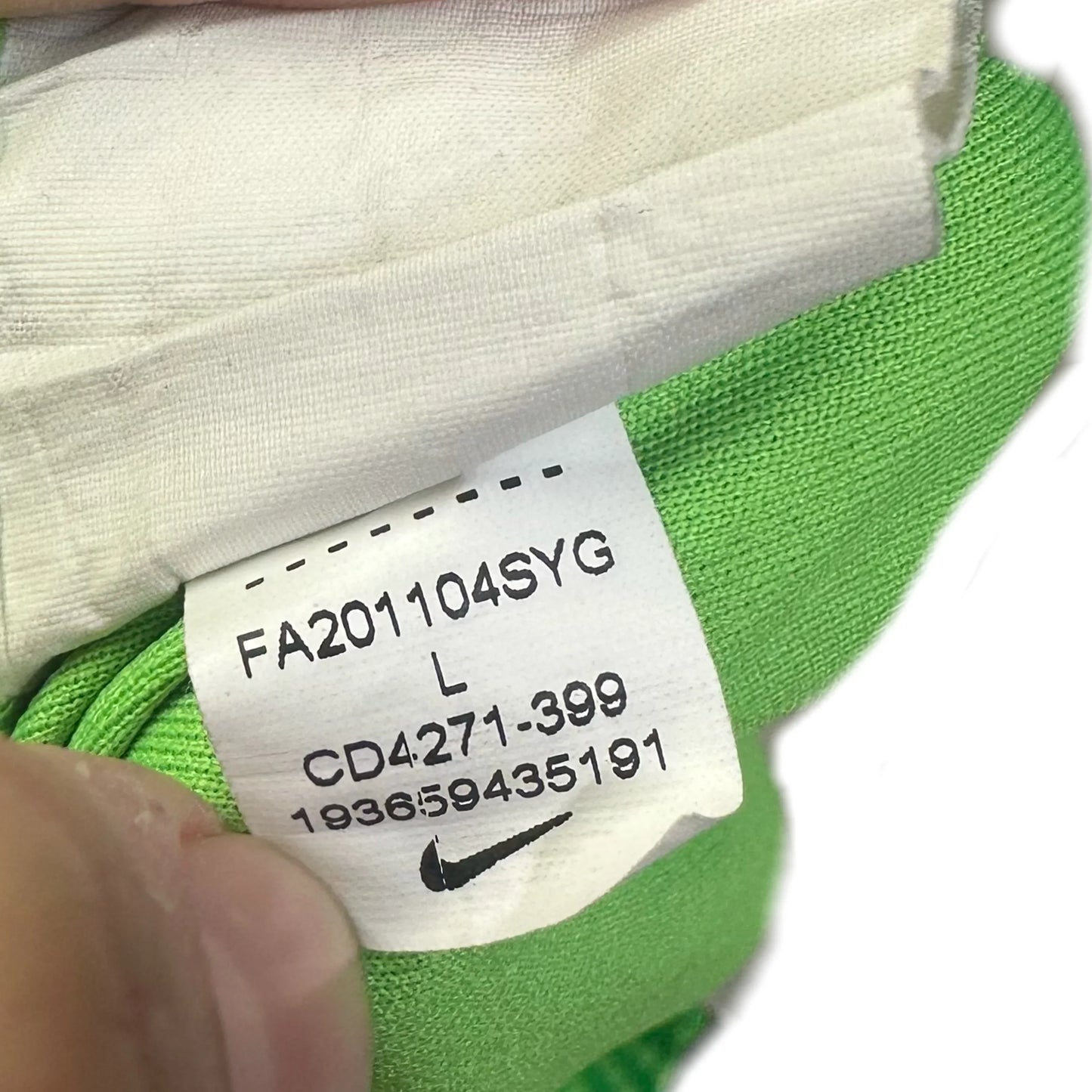 Nike Chelsea 2020/21 GK Shirt In Green ( L ) - 1036 Emporium